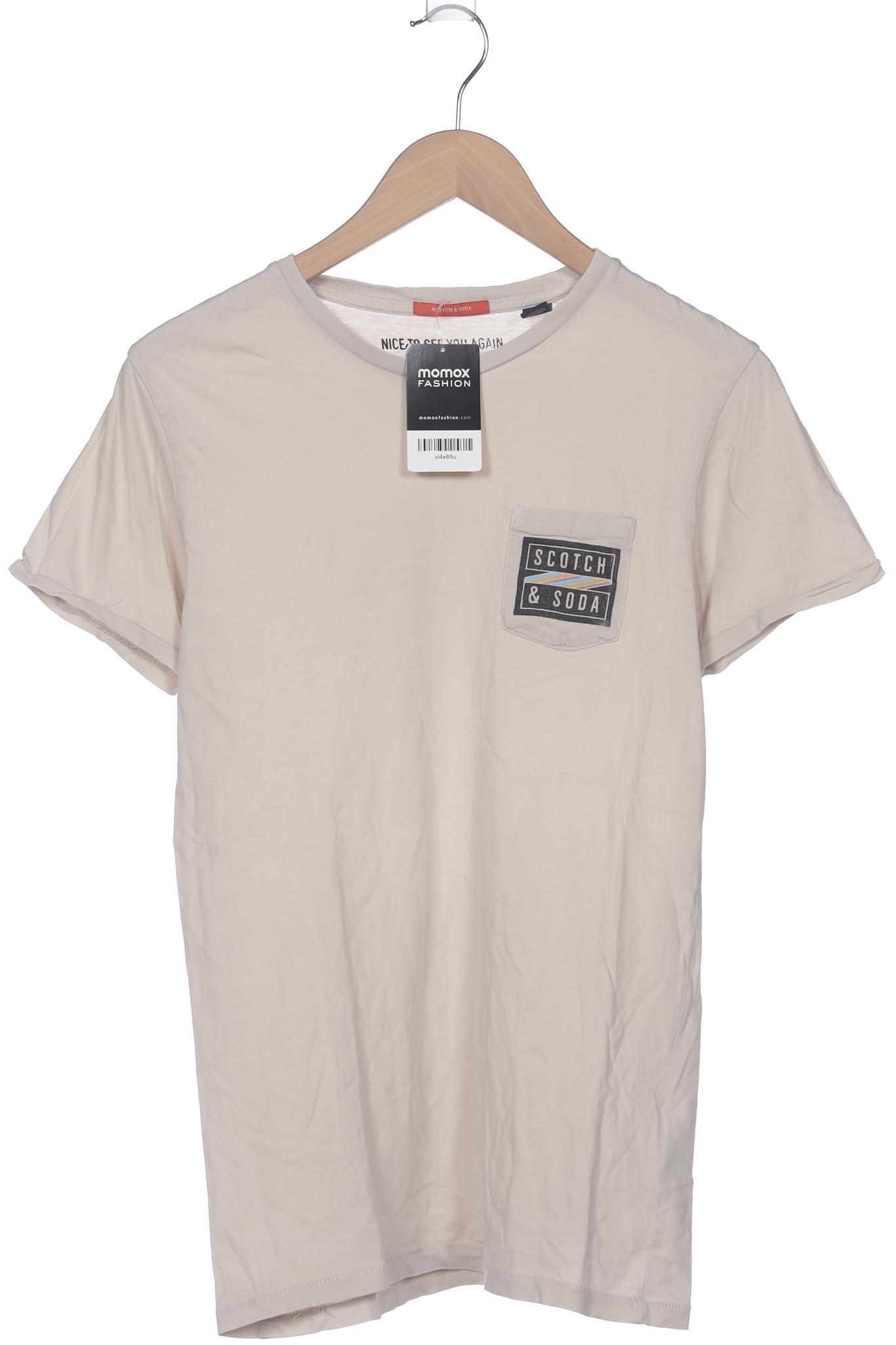 

Scotch & Soda Herren T-Shirt, beige, Gr. 46