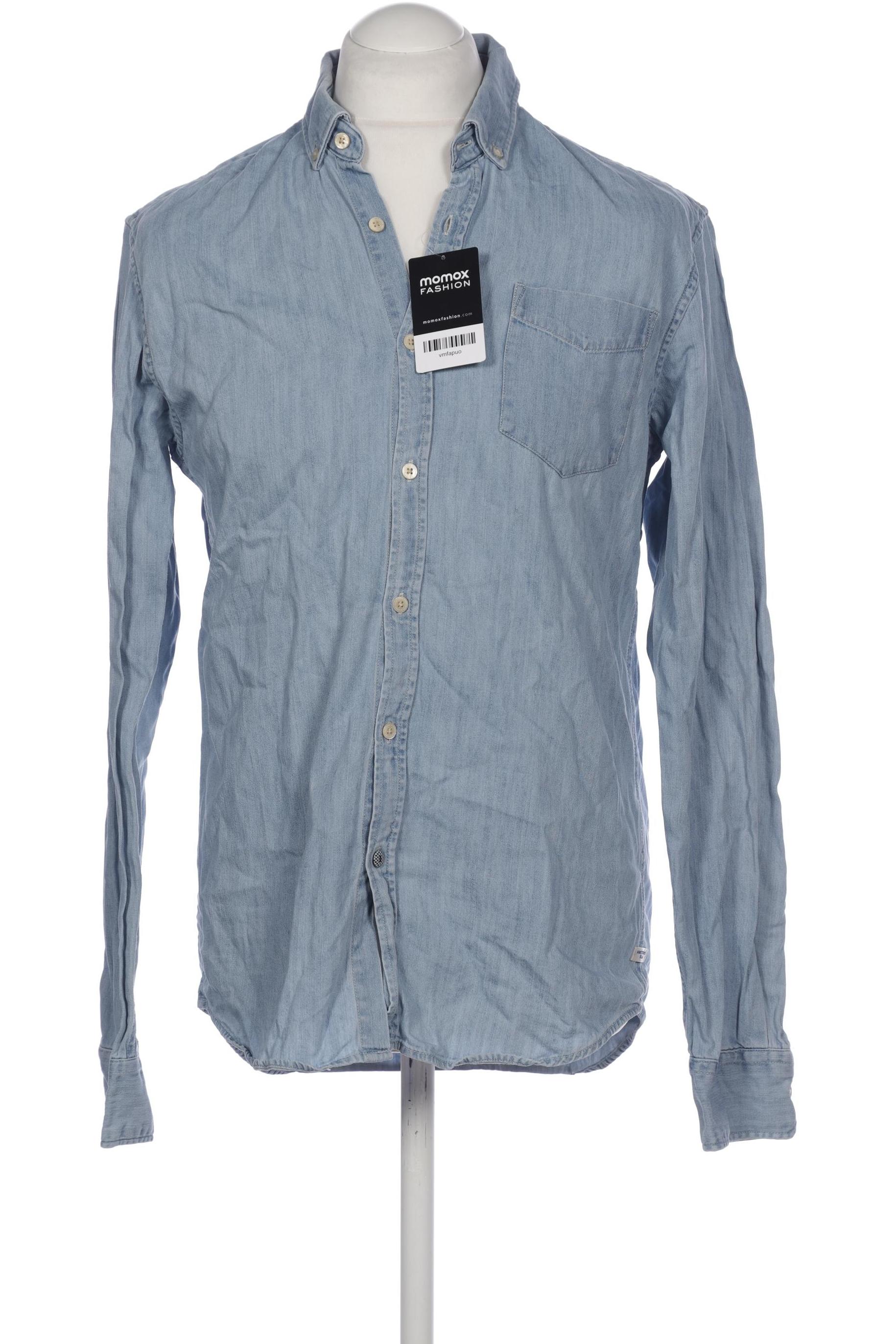 

Scotch & Soda Herren Hemd, blau, Gr. 52