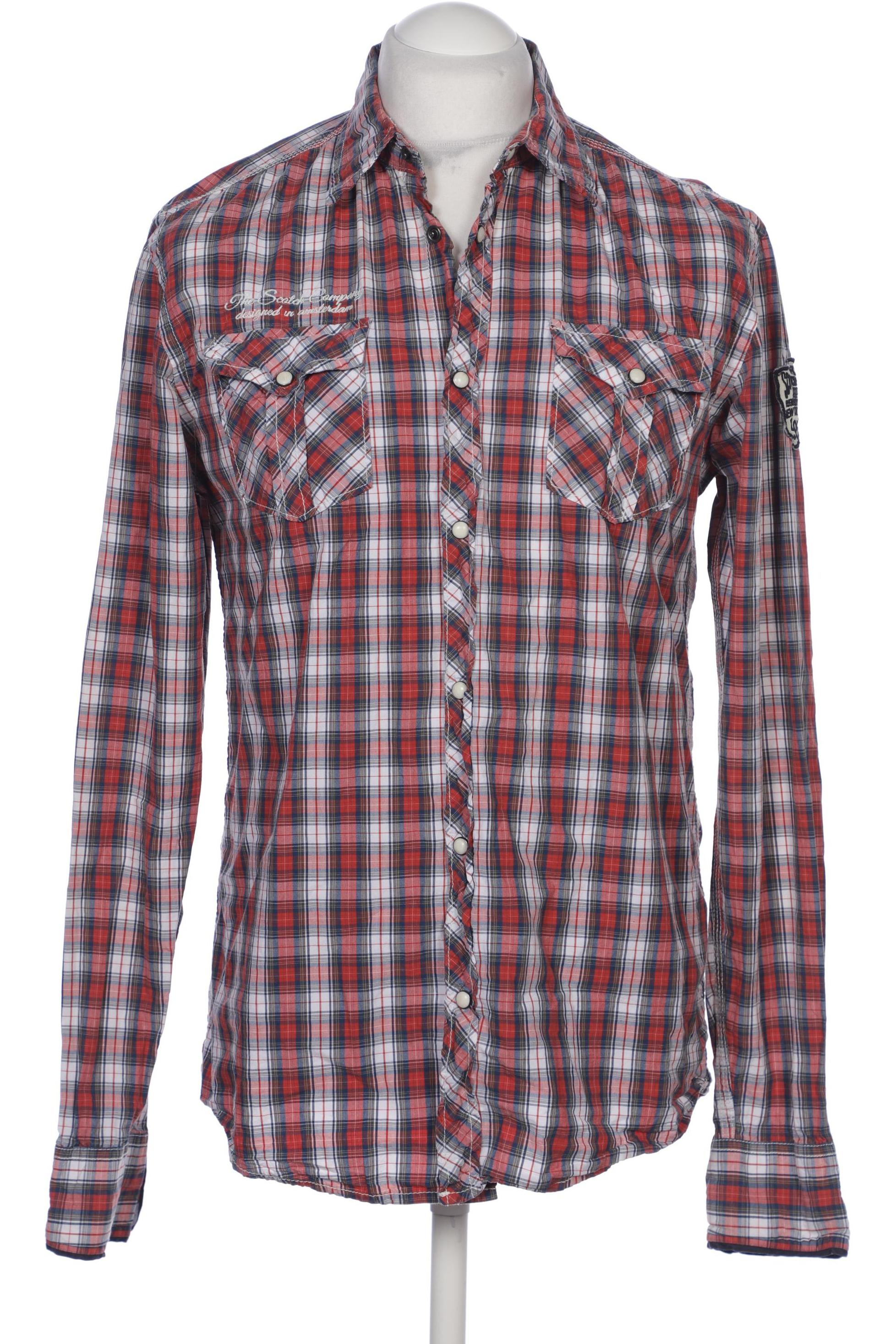 

Scotch & Soda Herren Hemd, rot, Gr. 52