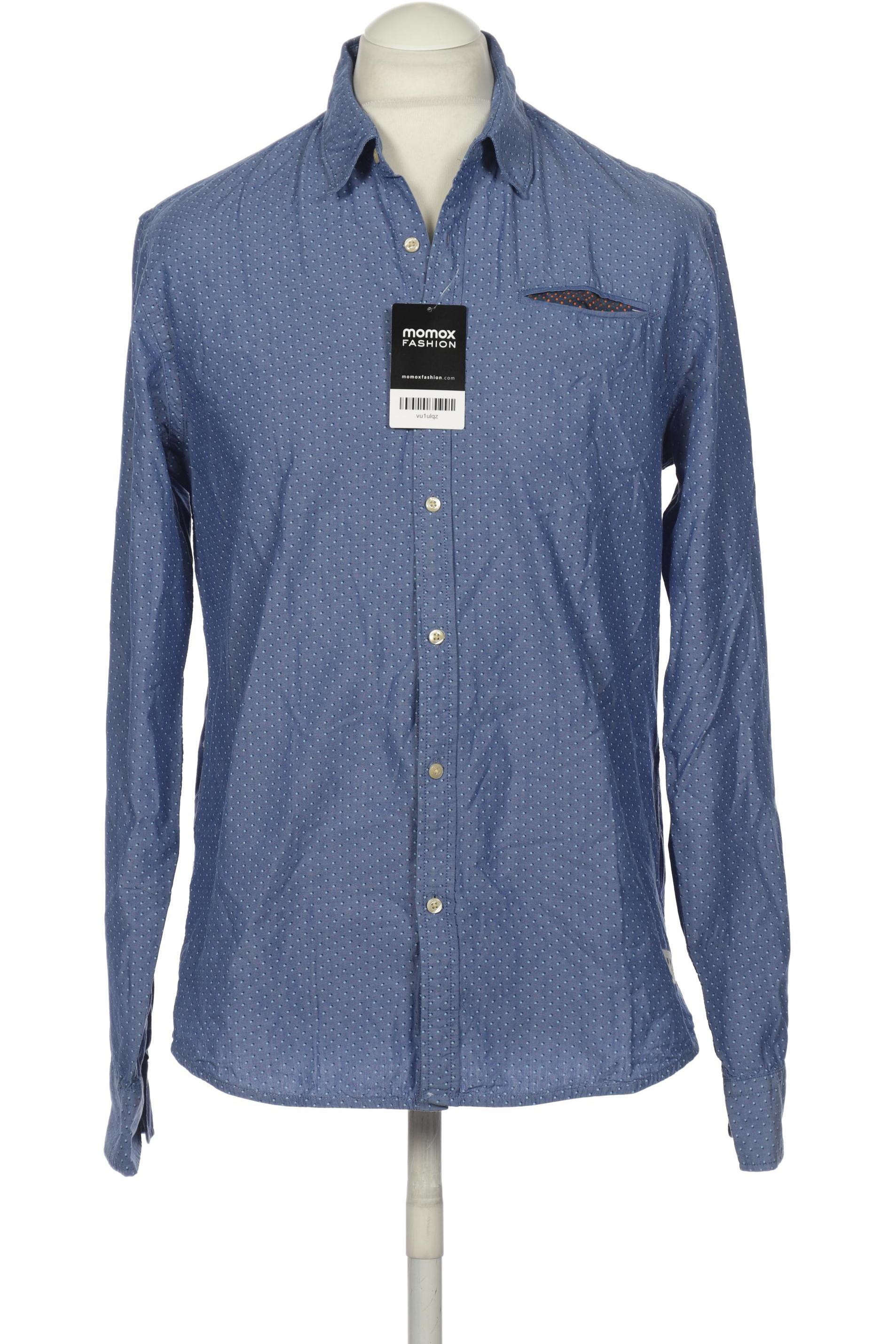 

Scotch & Soda Herren Hemd, blau