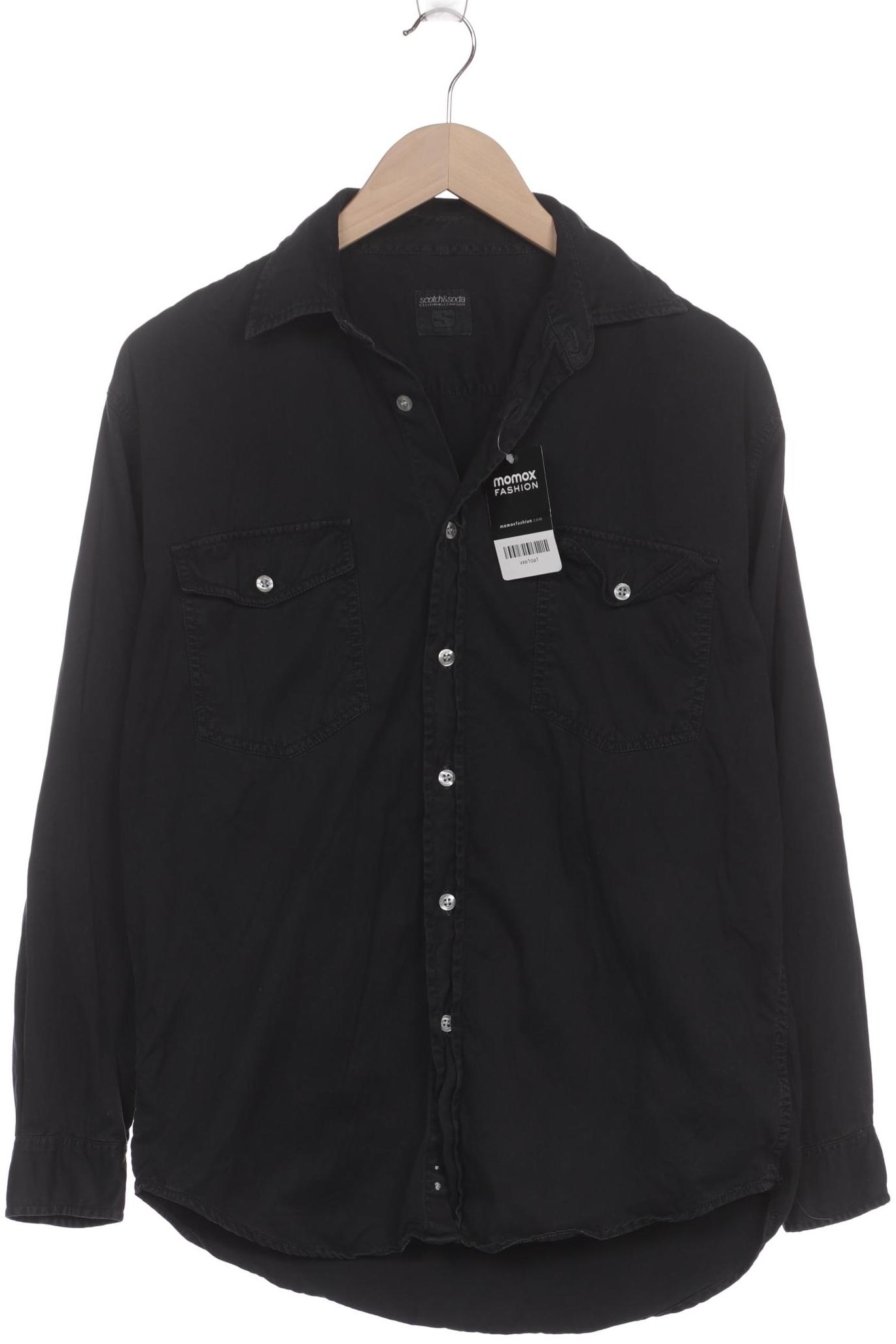 

Scotch & Soda Herren Hemd, schwarz, Gr. 46
