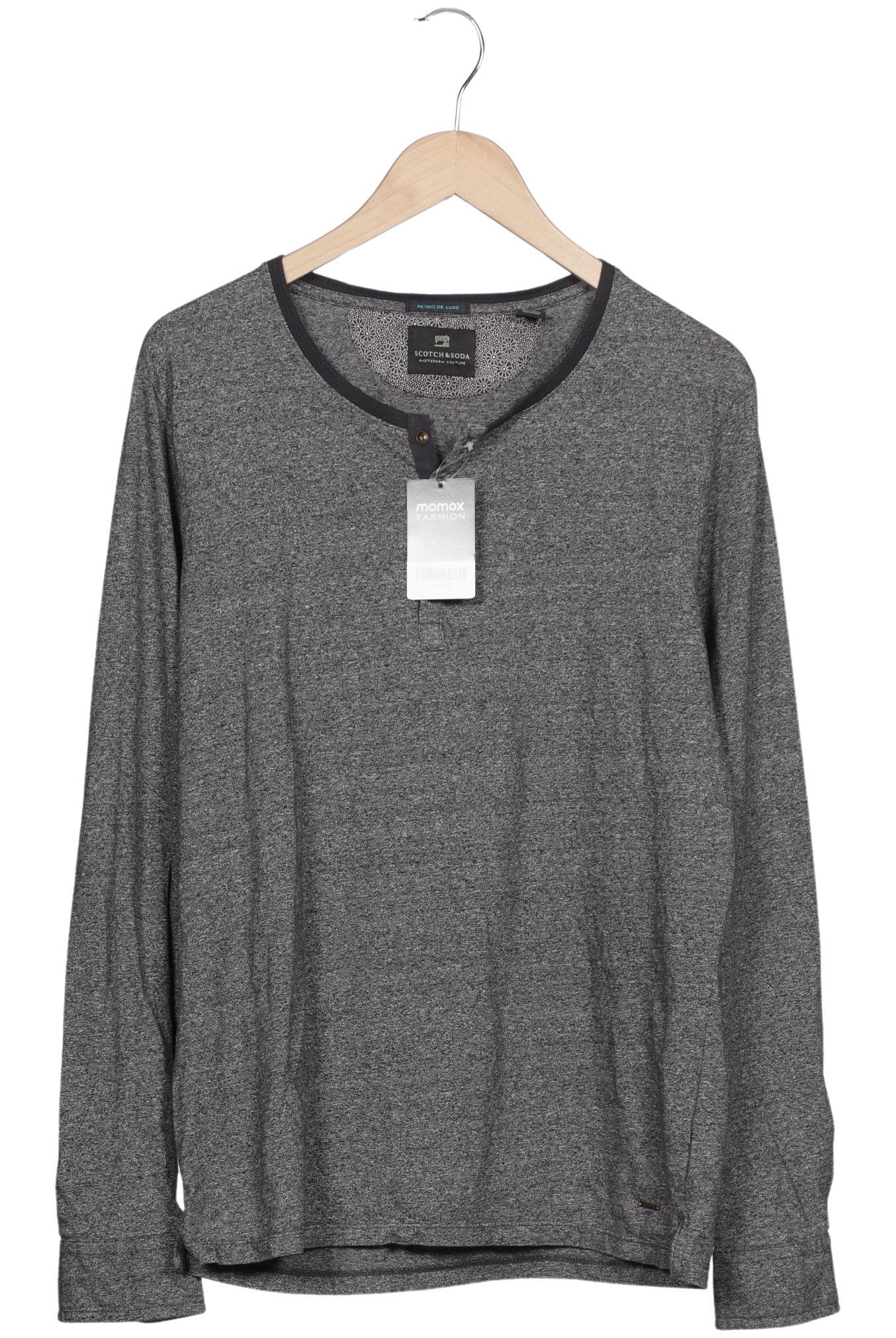 

Scotch & Soda Herren Langarmshirt, marineblau, Gr. 52