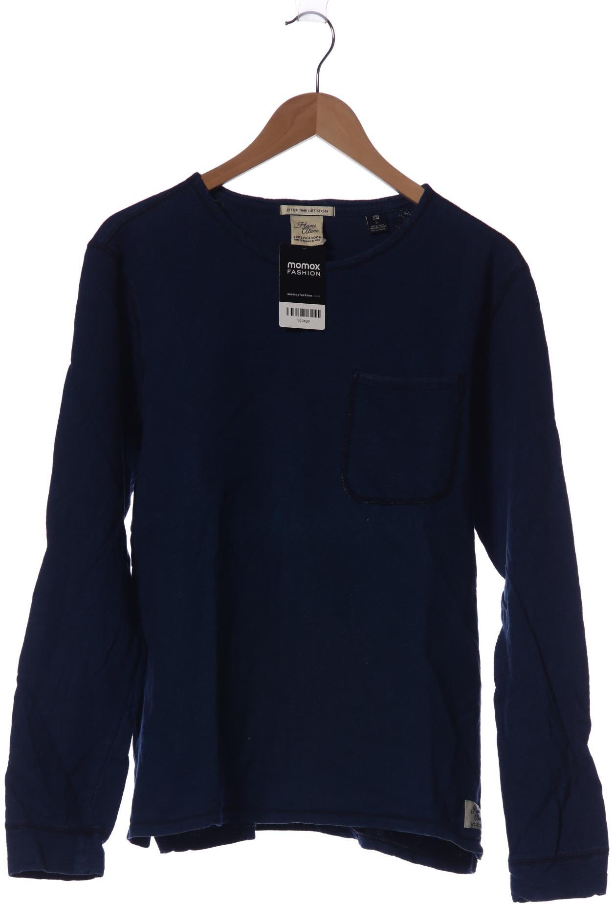 

Scotch & Soda Herren Langarmshirt, marineblau, Gr. 52