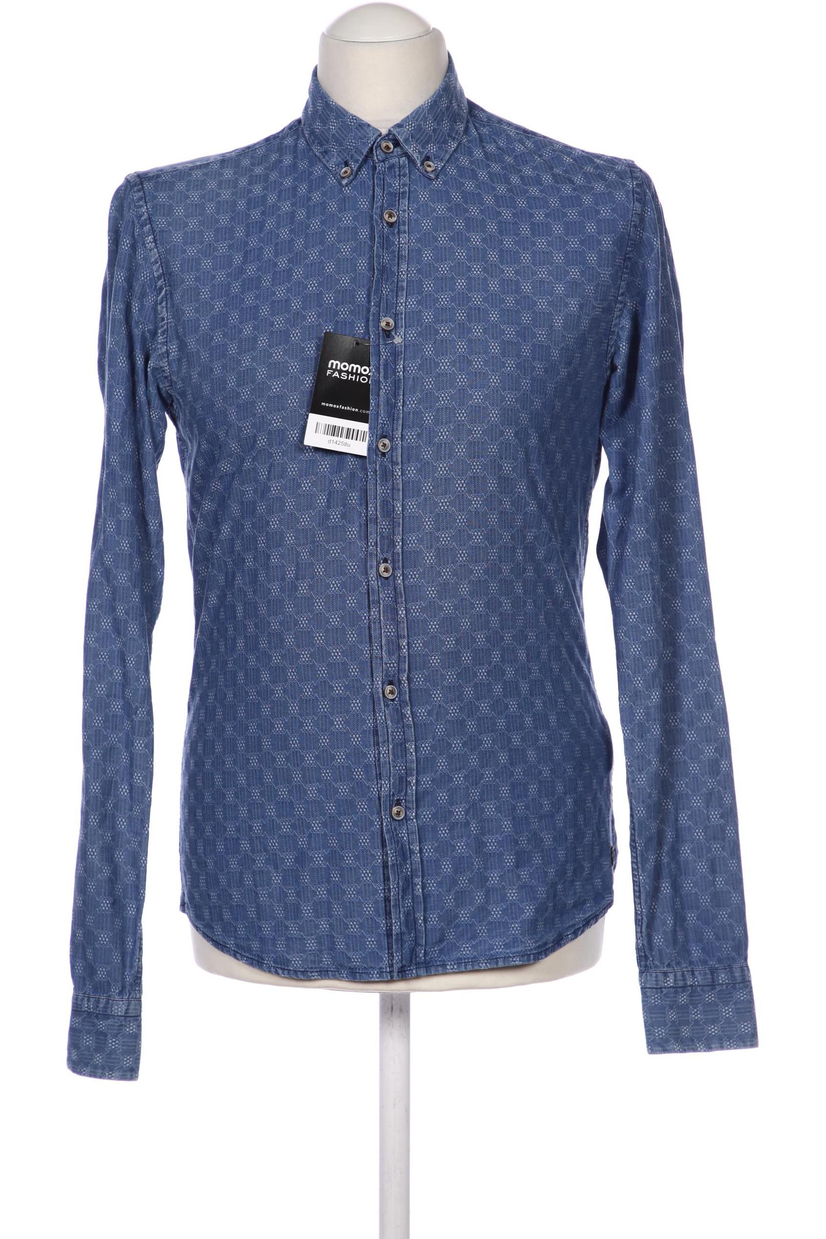 

Scotch & Soda Herren Hemd, blau, Gr. 46