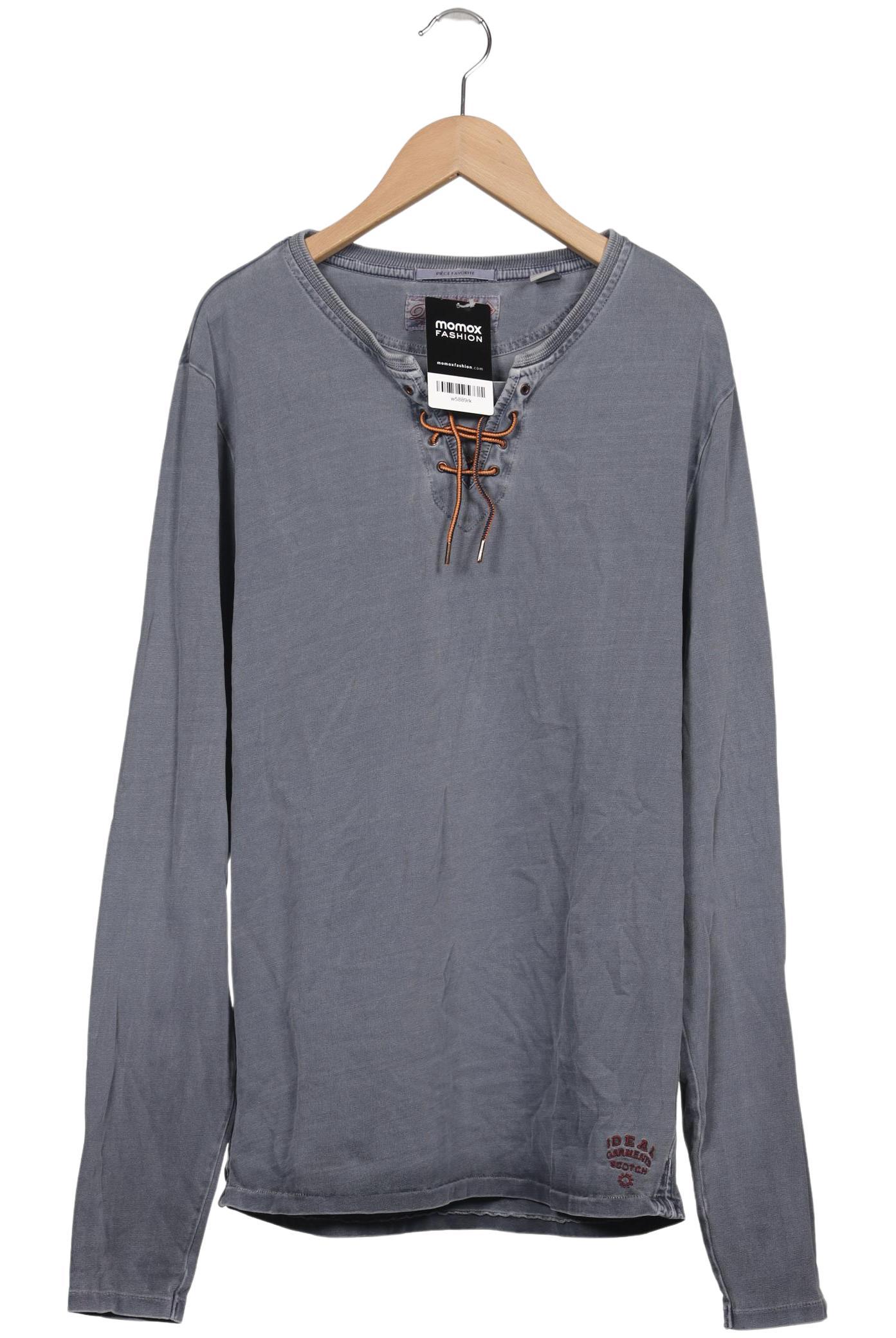 Thumbnail - Scotch &amp; Soda Herren Langarmshirt, grau, Gr. 48