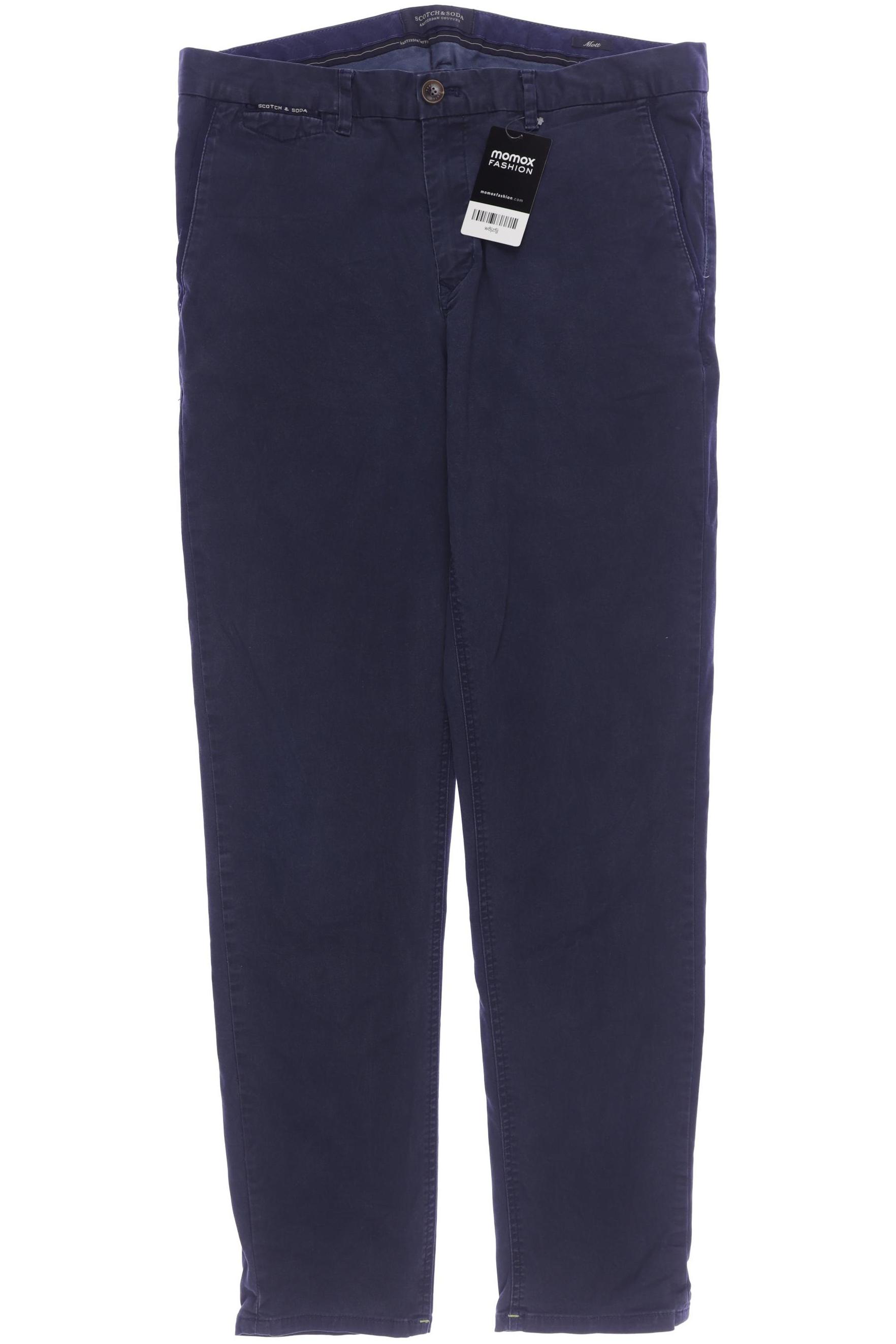 

Scotch & Soda Herren Stoffhose, marineblau, Gr. 32