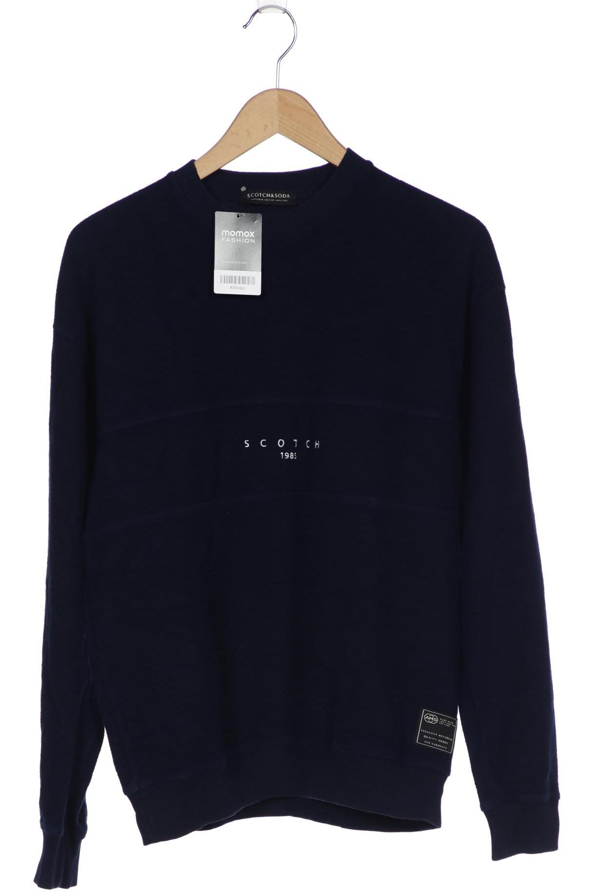 

Scotch & Soda Herren Sweatshirt, marineblau