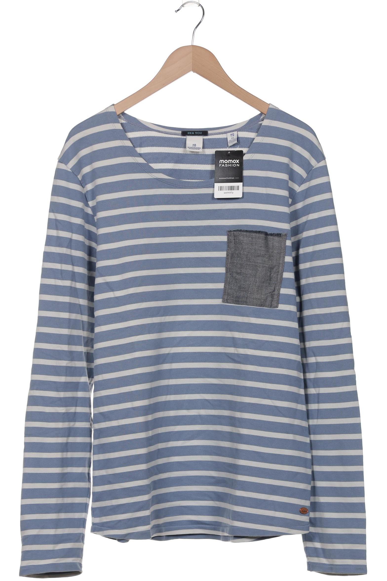 

Scotch & Soda Herren Sweatshirt, blau, Gr. 54