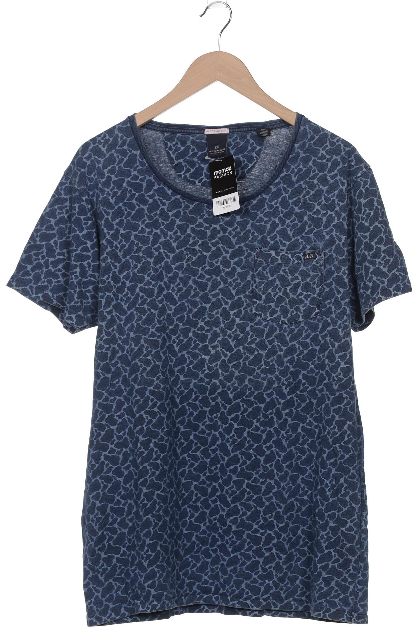 

Scotch & Soda Herren T-Shirt, blau, Gr. 54