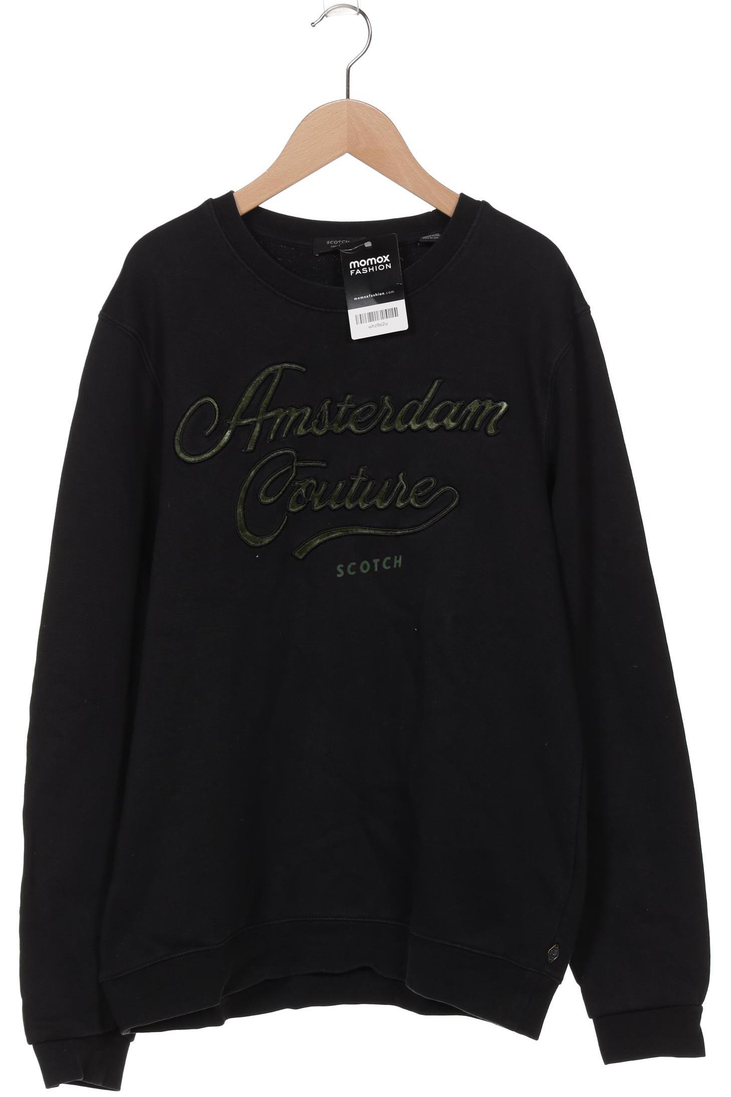 

Scotch & Soda Herren Sweatshirt, schwarz, Gr. 52