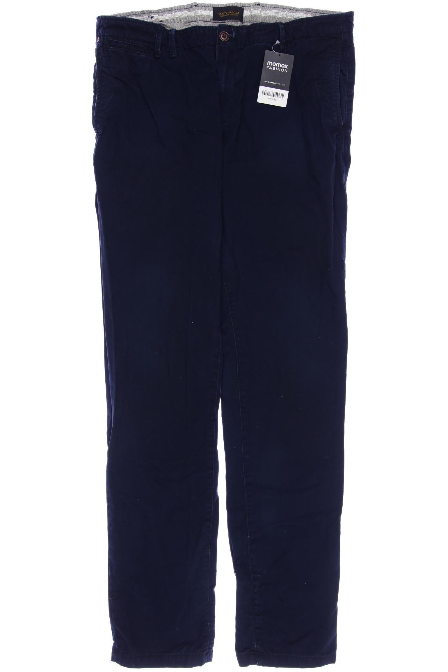 

Scotch & Soda Herren Stoffhose, marineblau
