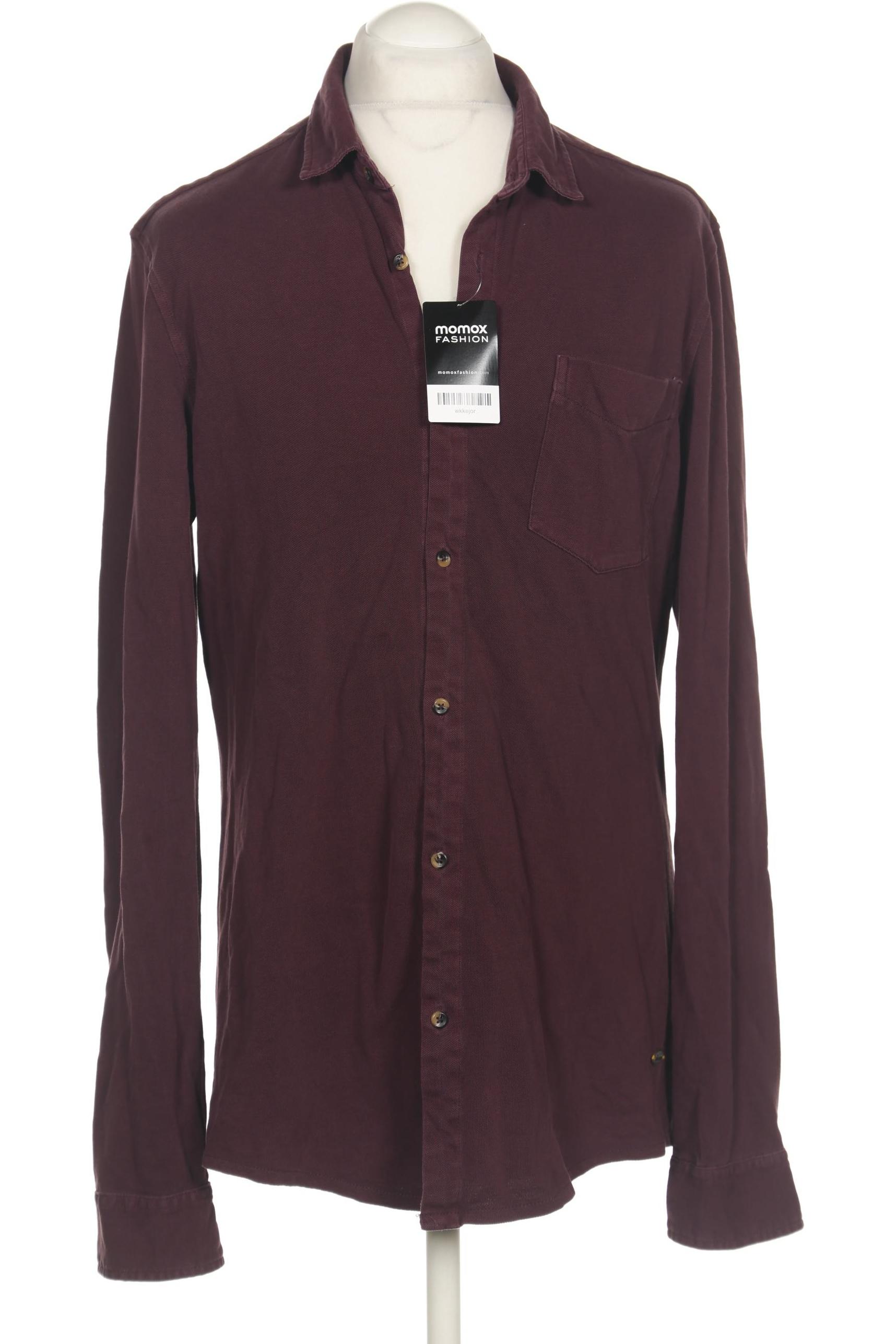 

Scotch & Soda Herren Hemd, bordeaux, Gr. 54