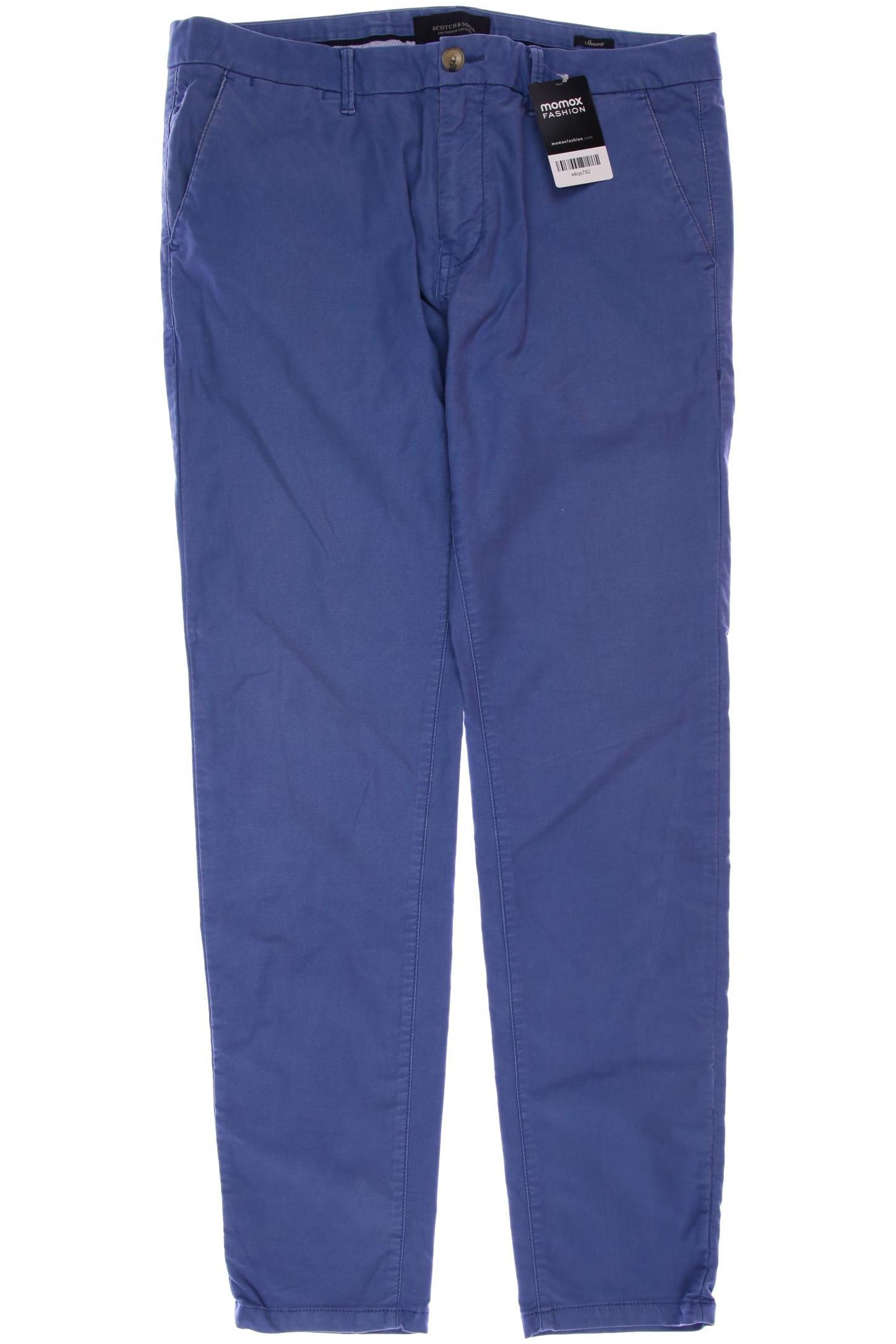 

Scotch & Soda Herren Stoffhose, blau