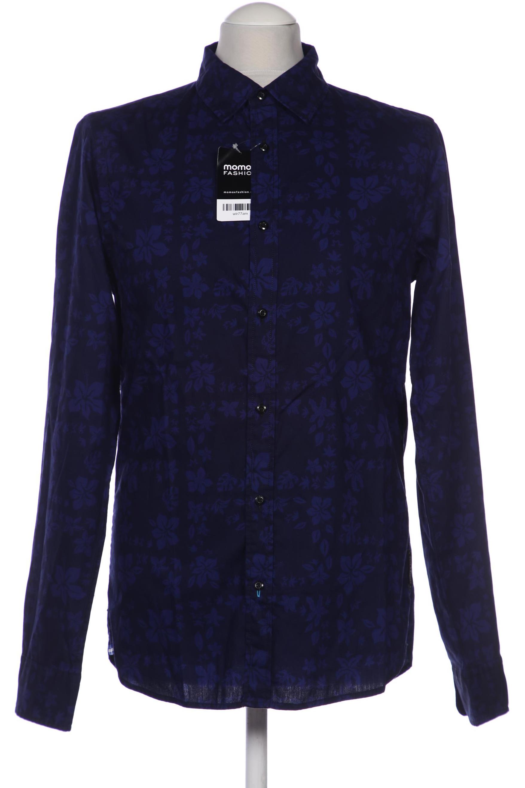 

Scotch & Soda Herren Hemd, marineblau