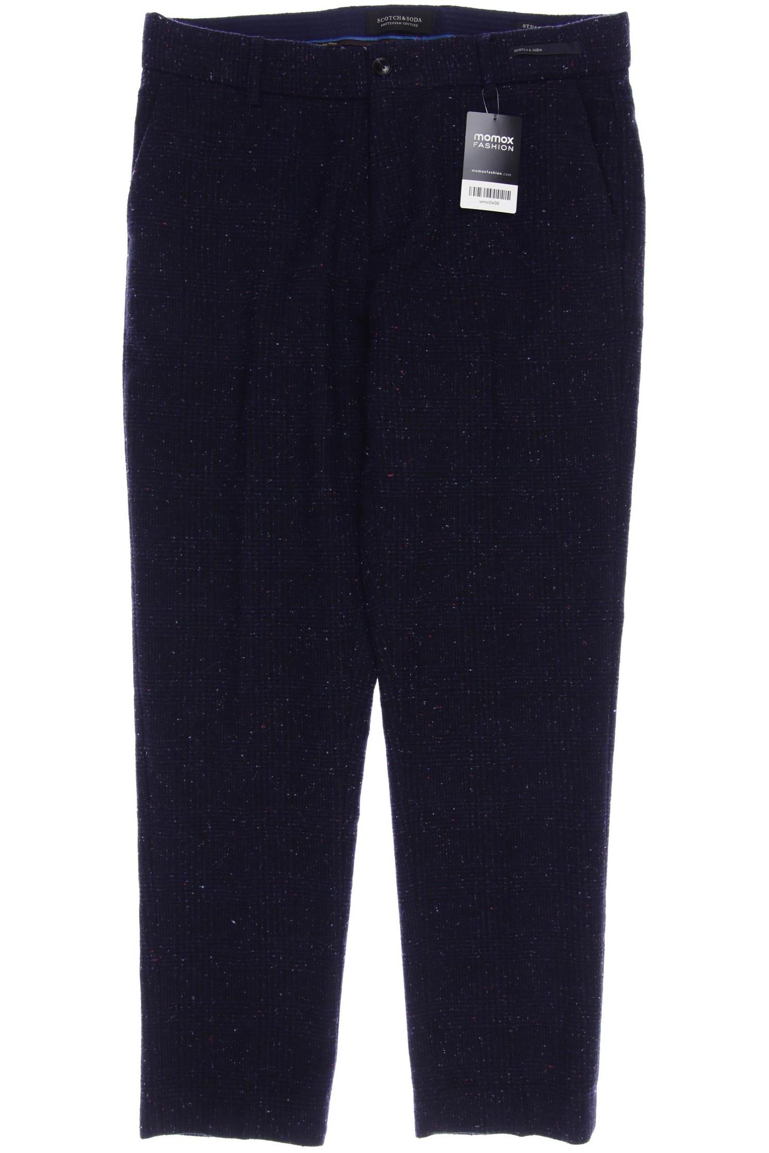 

Scotch & Soda Herren Stoffhose, marineblau