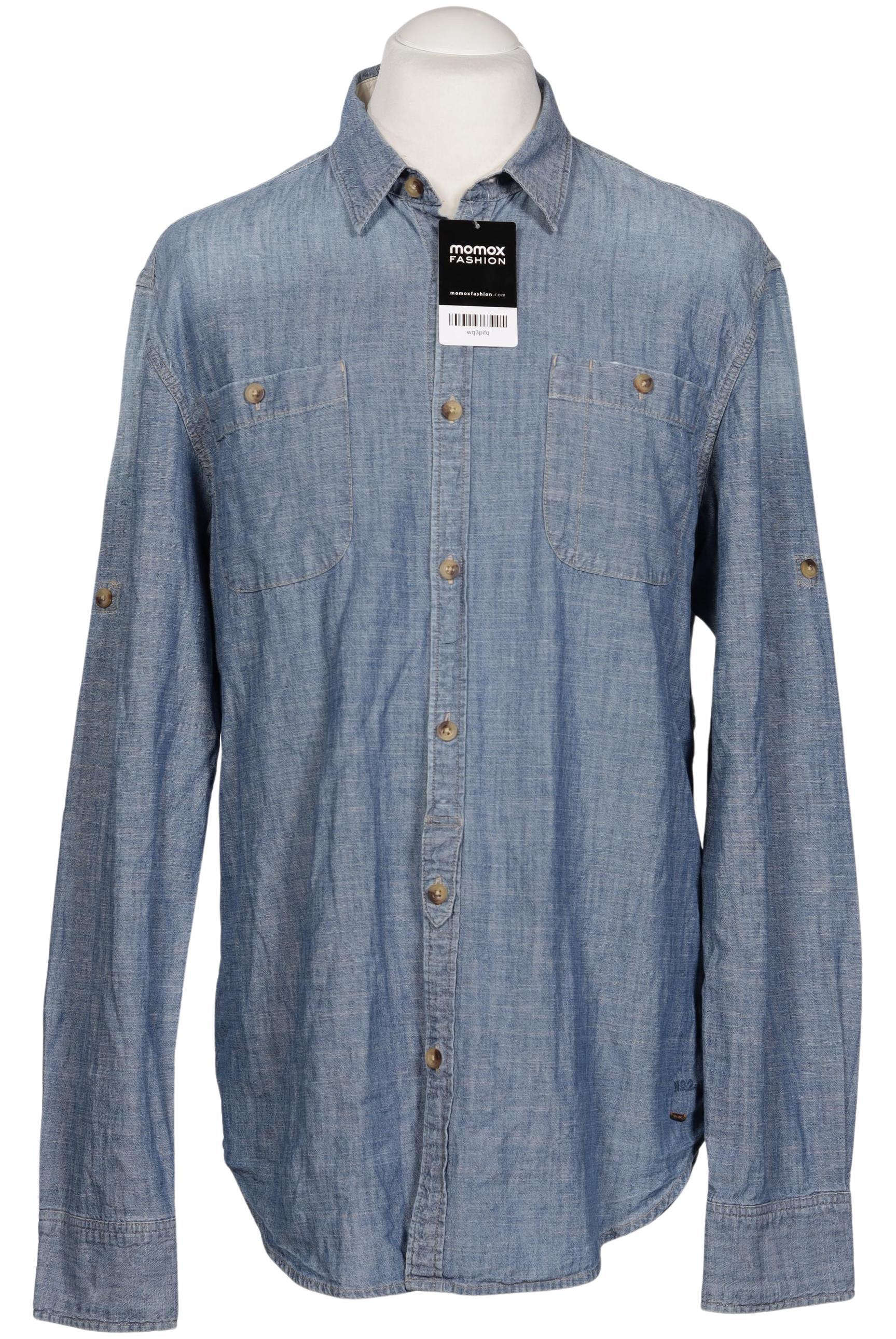 

Scotch & Soda Herren Hemd, blau, Gr. 54