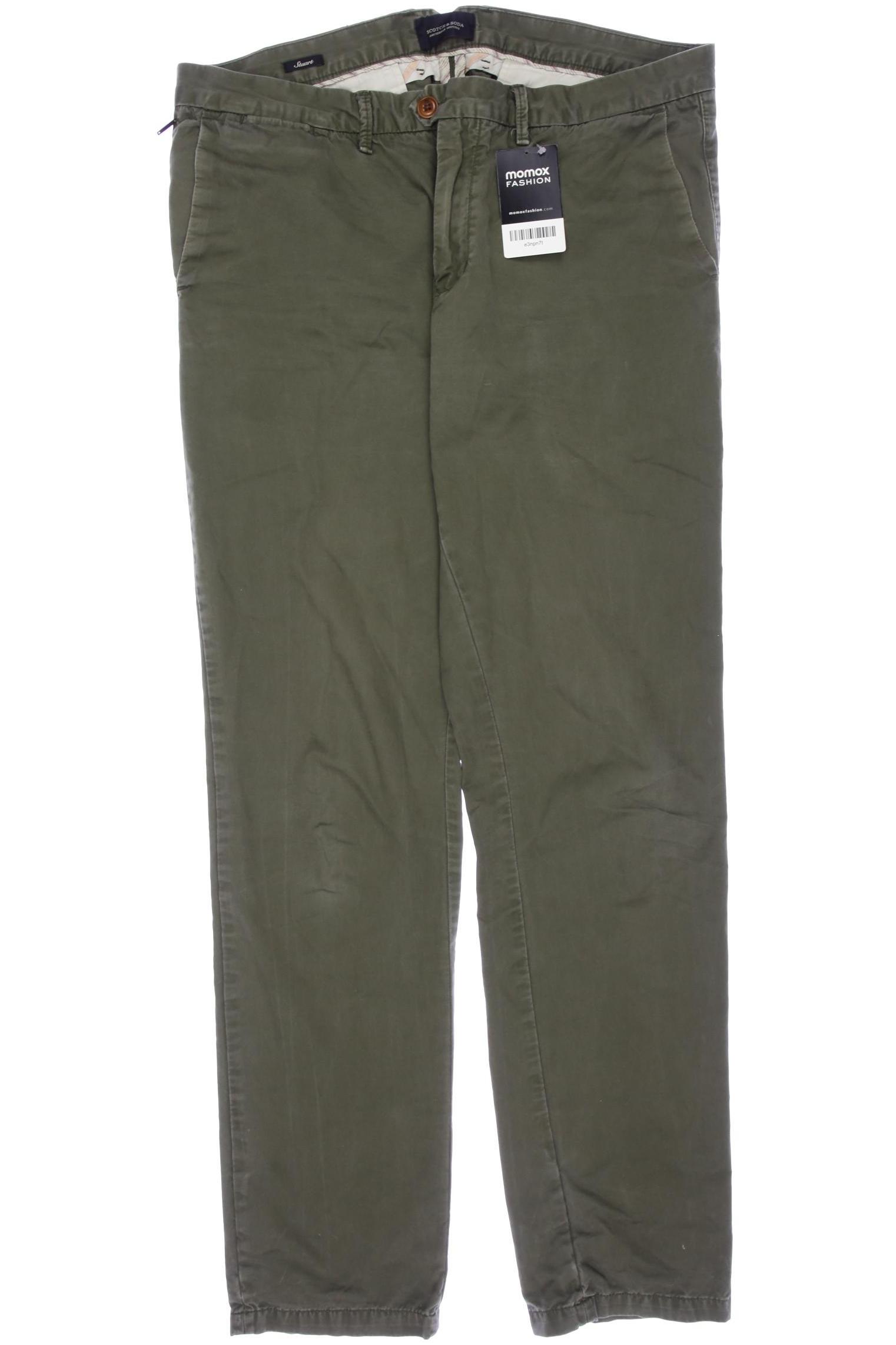

Scotch & Soda Herren Stoffhose, grün, Gr. 33
