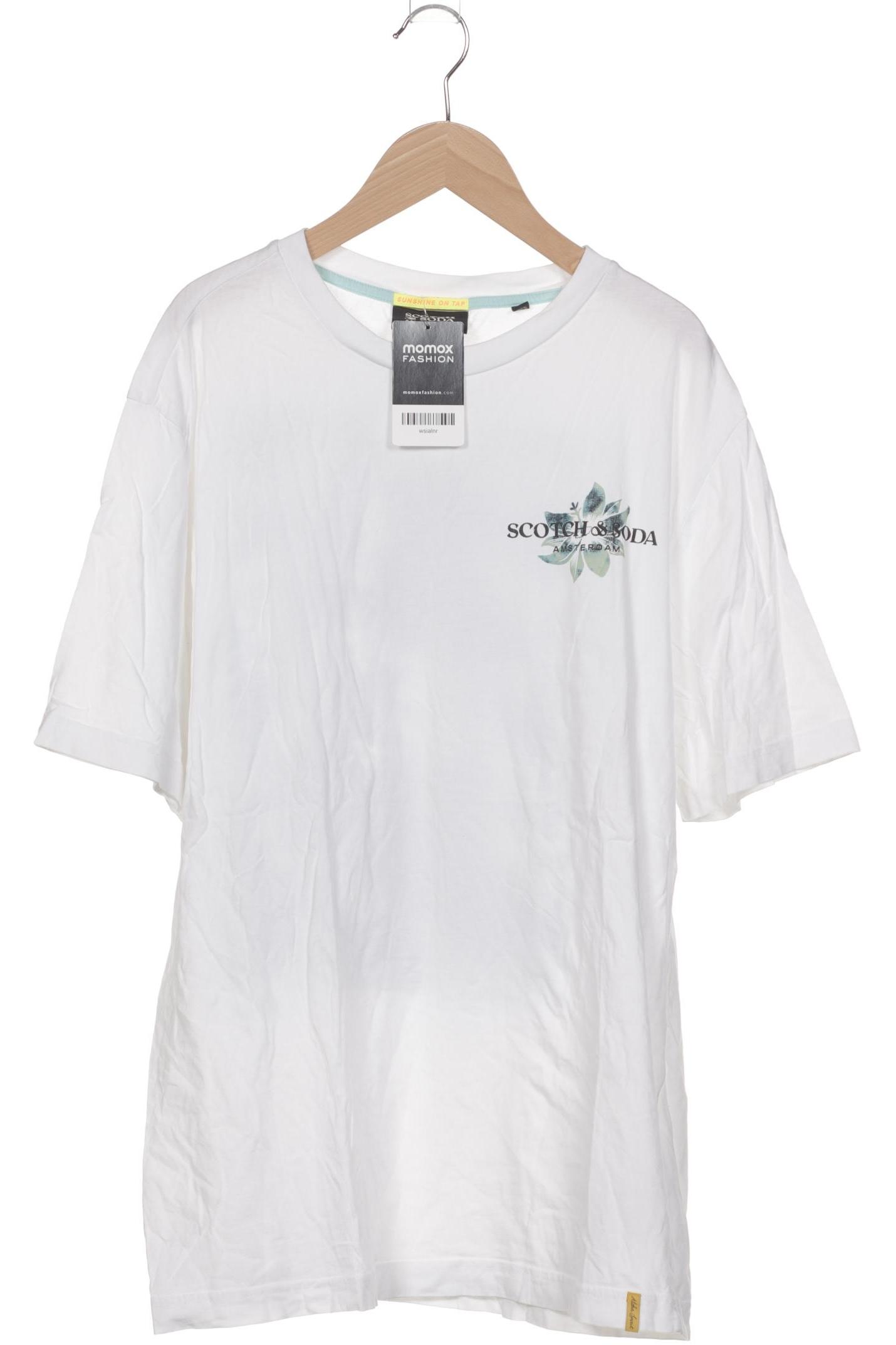 

Scotch & Soda Herren T-Shirt, weiß, Gr. 54