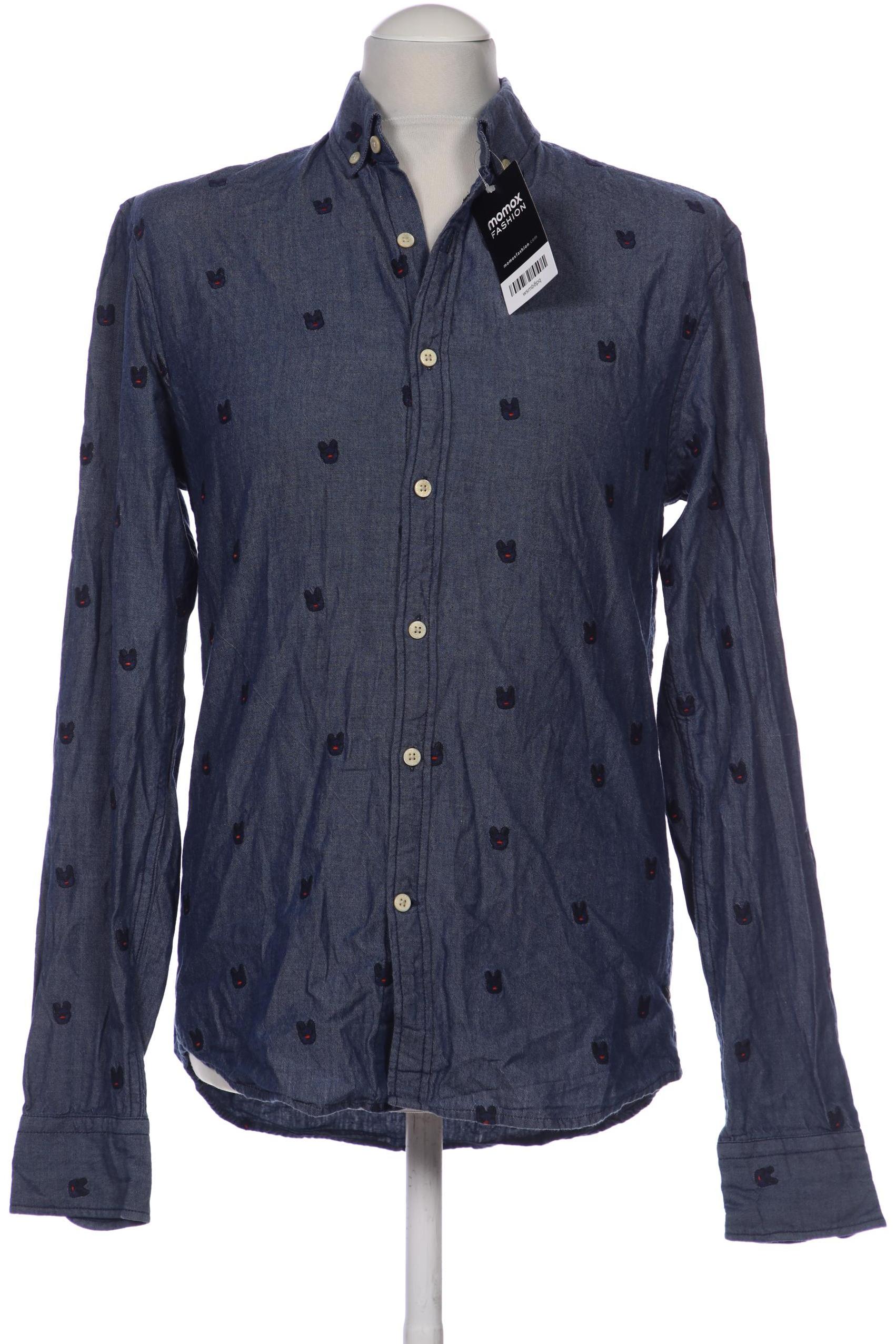 

Scotch & Soda Herren Hemd, marineblau