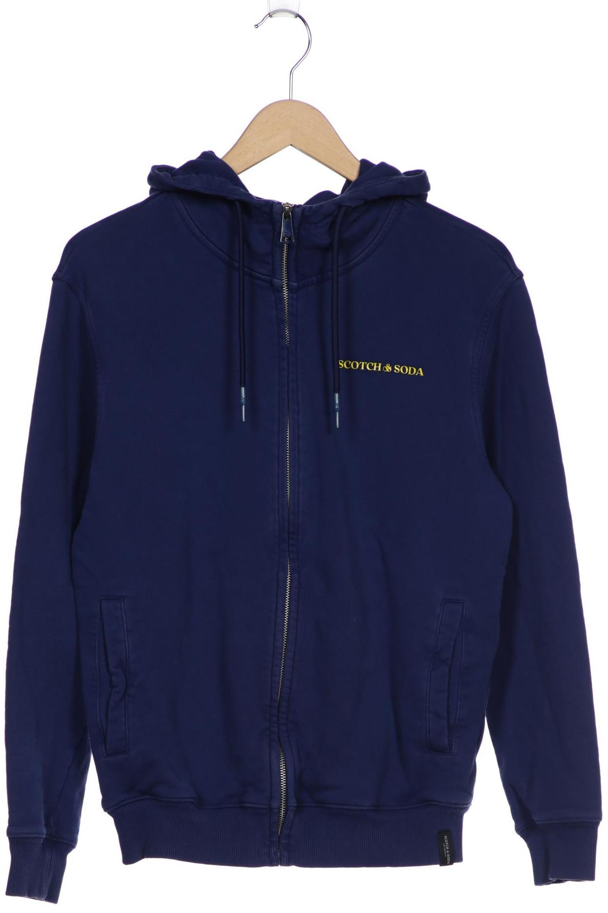 

Scotch & Soda Herren Kapuzenpullover, blau, Gr. 48