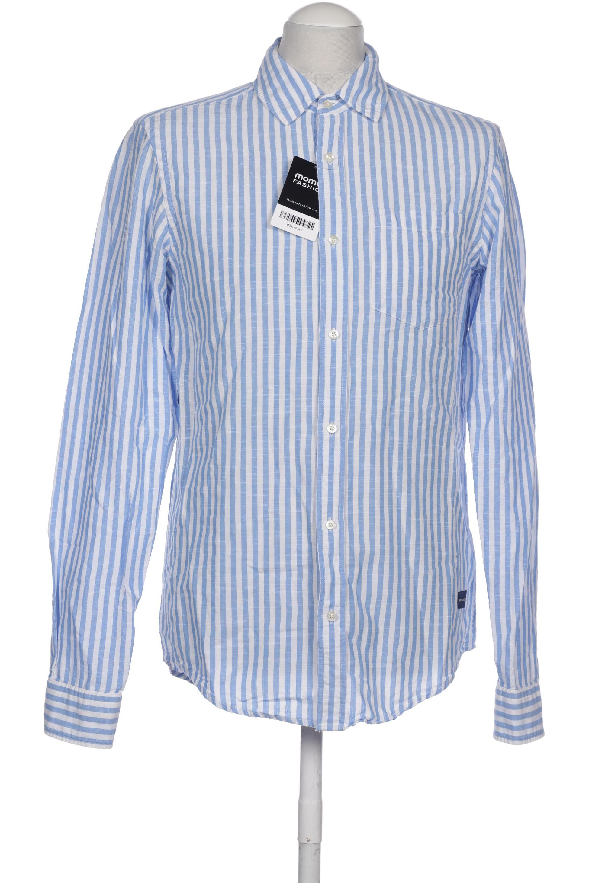 

Scotch & Soda Herren Hemd, blau, Gr. 46