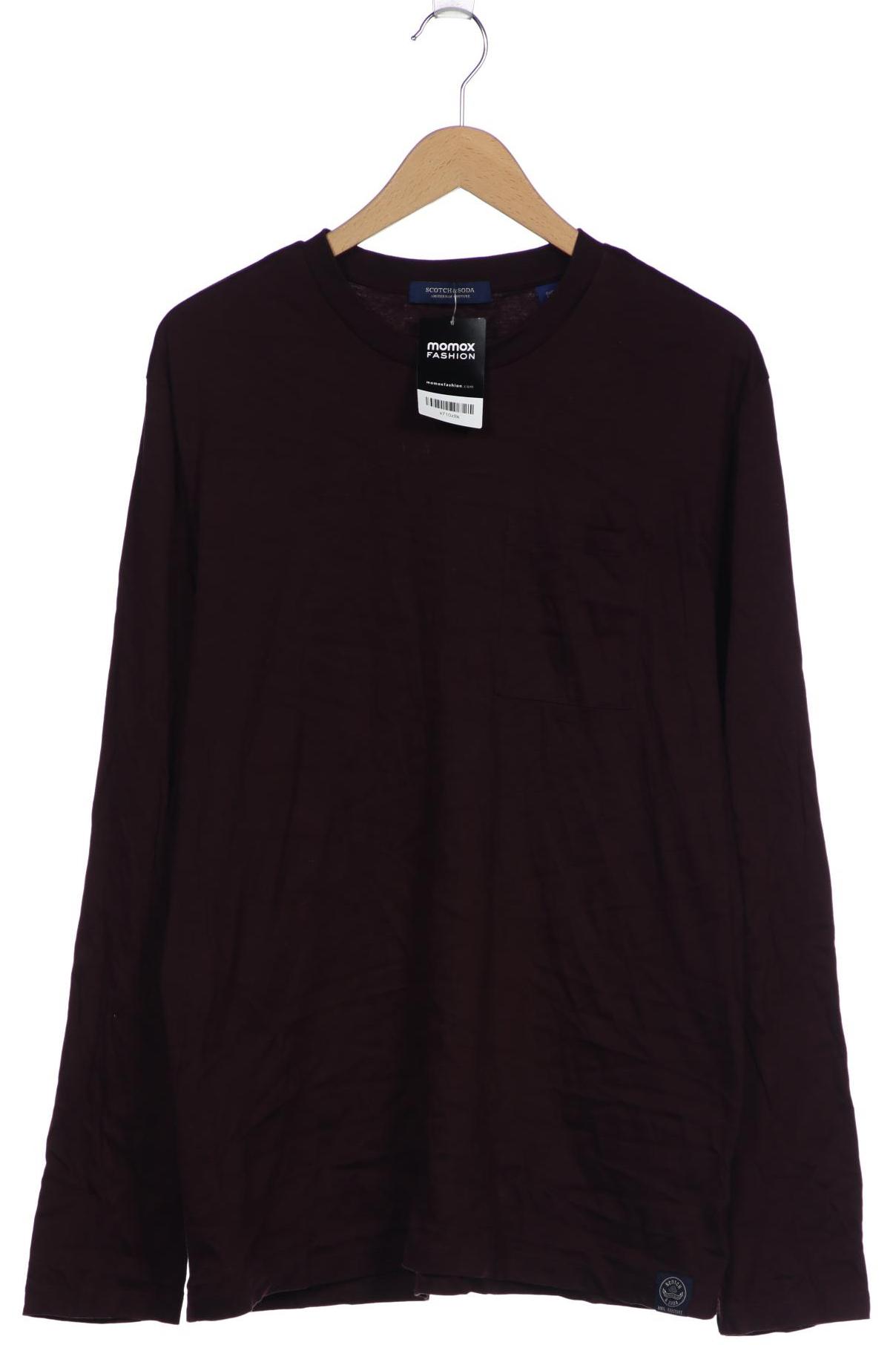 

Scotch & Soda Herren Langarmshirt, bordeaux