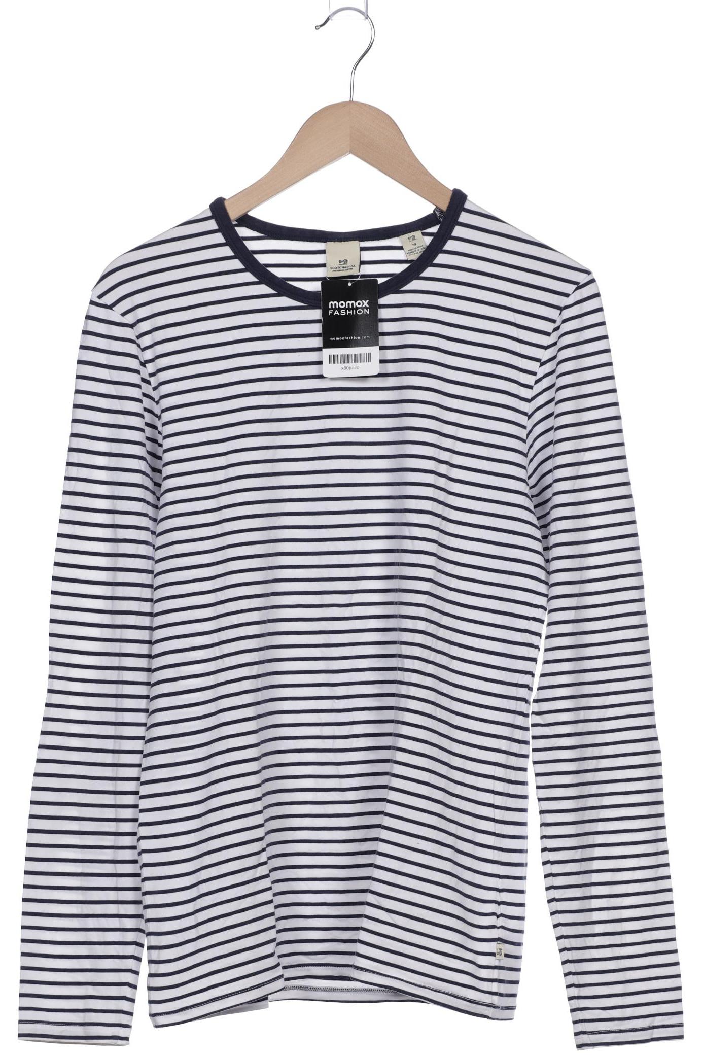

Scotch & Soda Herren Langarmshirt, weiß, Gr. 48