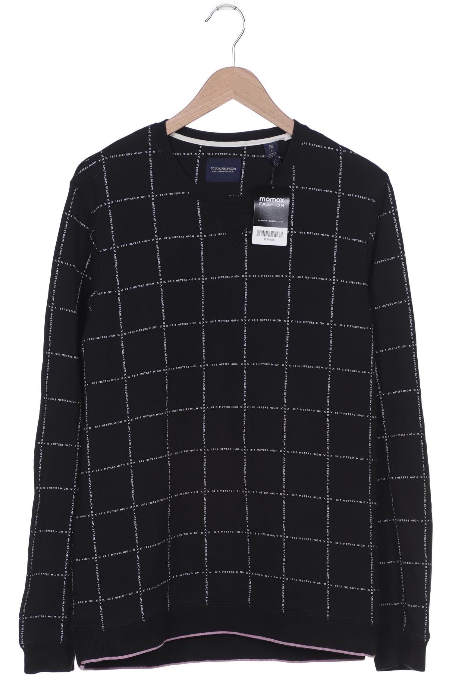 

Scotch & Soda Herren Sweatshirt, schwarz, Gr. 52