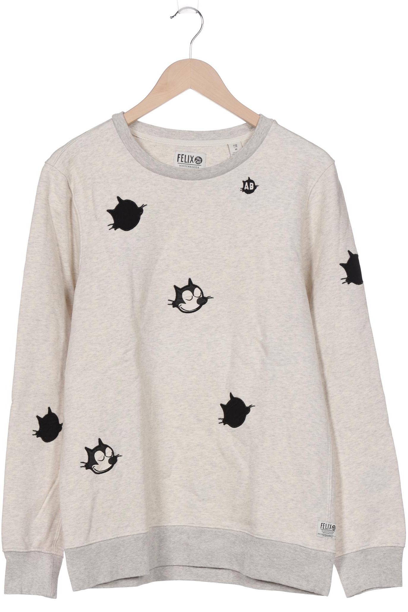 

Scotch & Soda Herren Sweatshirt, beige