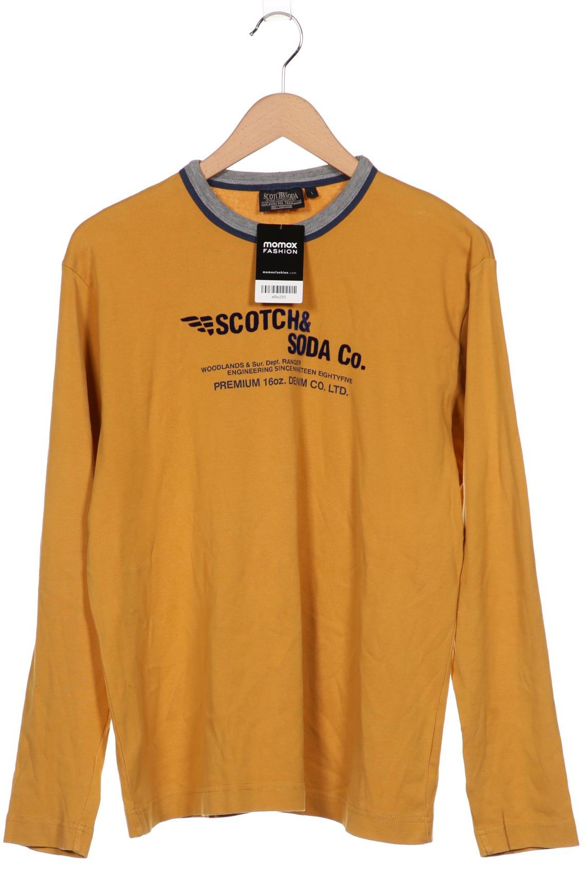 

Scotch & Soda Herren Langarmshirt, gelb