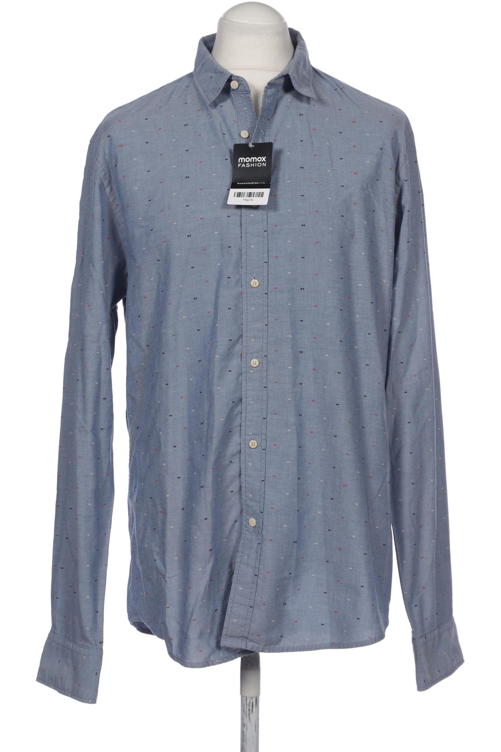 

Scotch & Soda Herren Hemd, blau