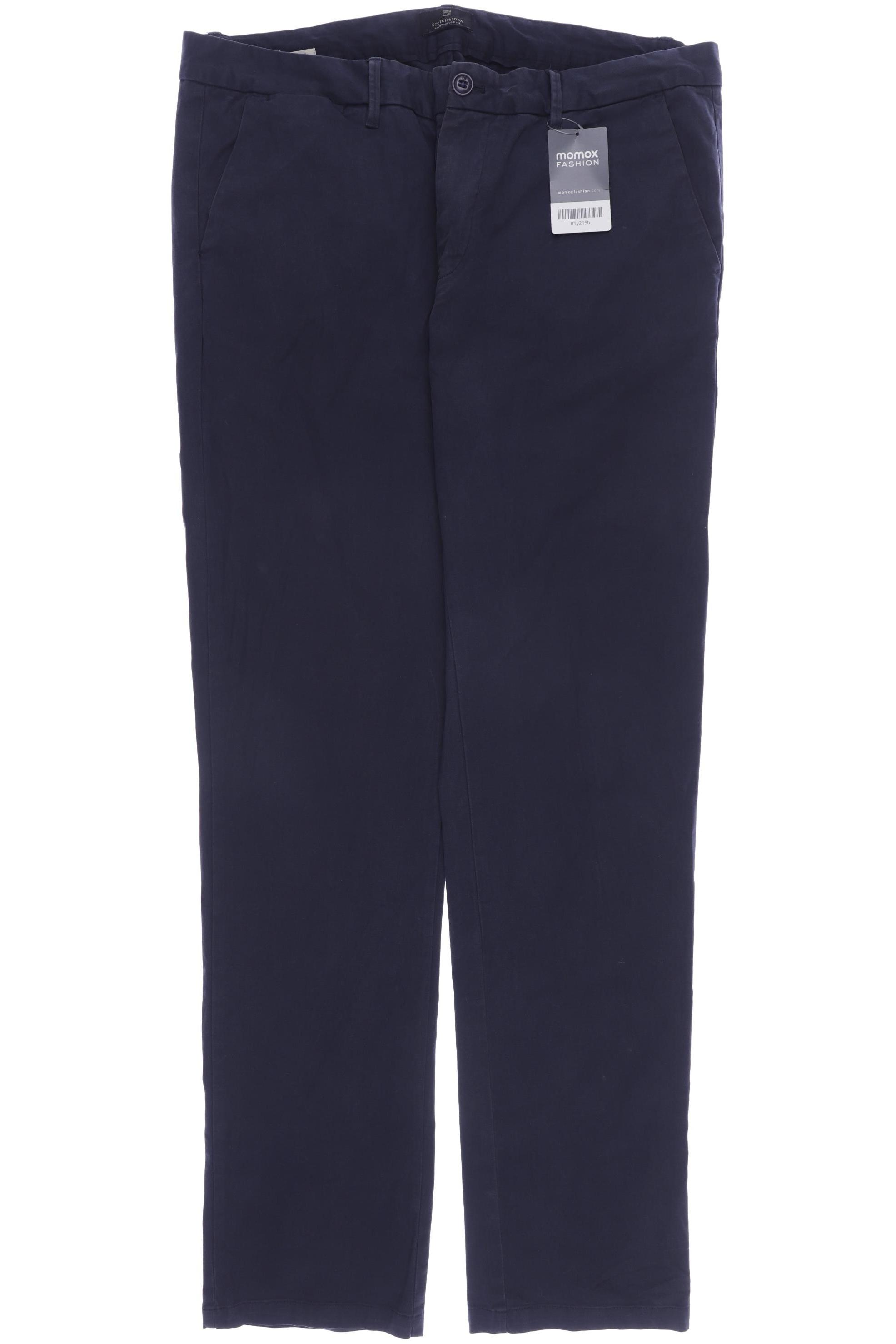 

Scotch & Soda Herren Stoffhose, marineblau