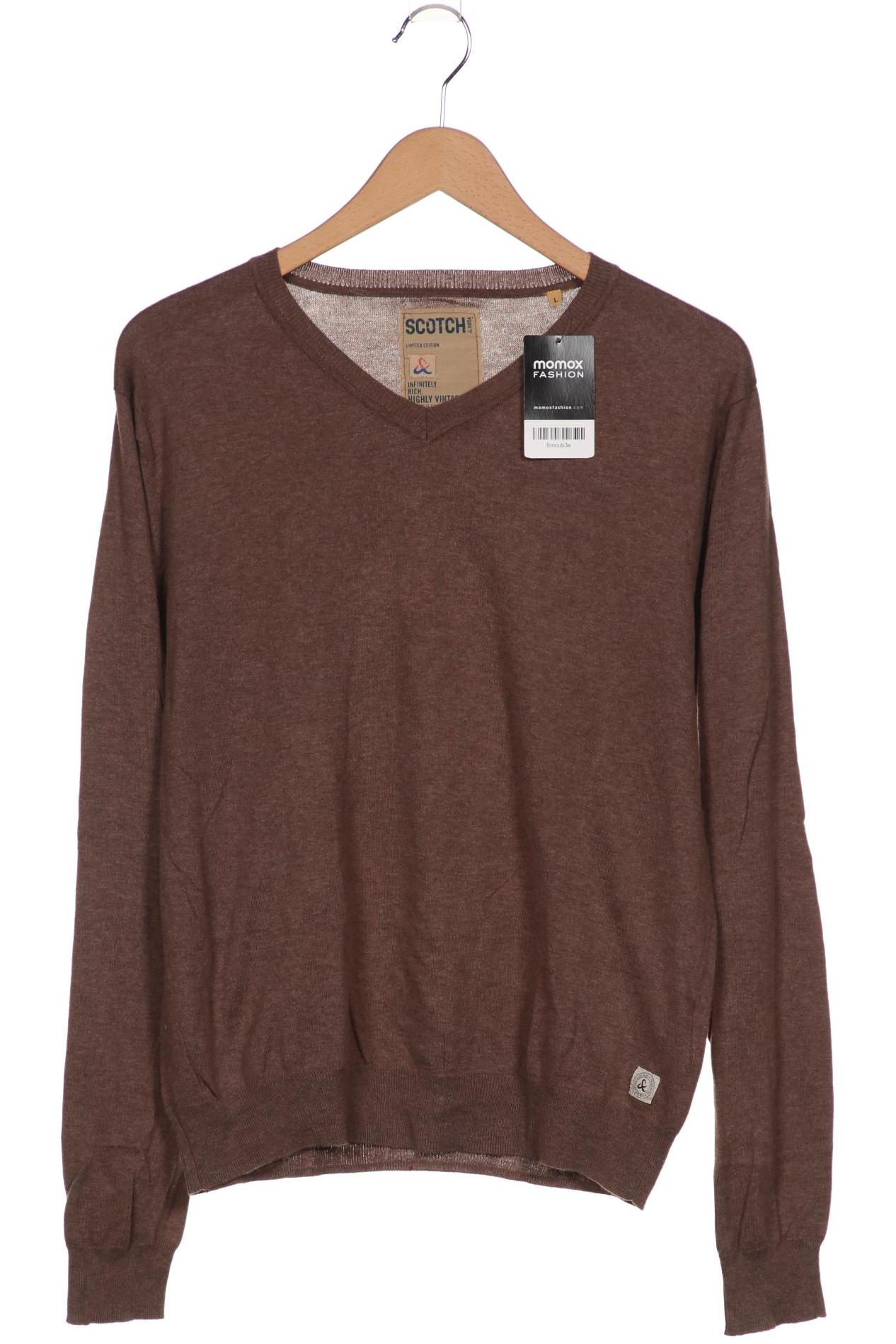

Scotch & Soda Herren Pullover, braun, Gr. 52