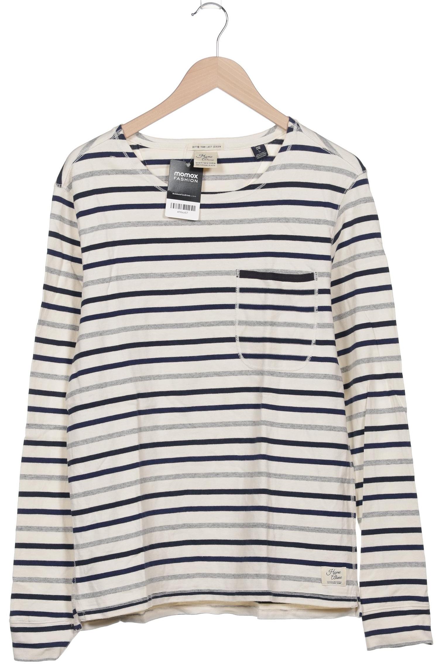 

Scotch & Soda Herren Sweatshirt, blau, Gr. 52
