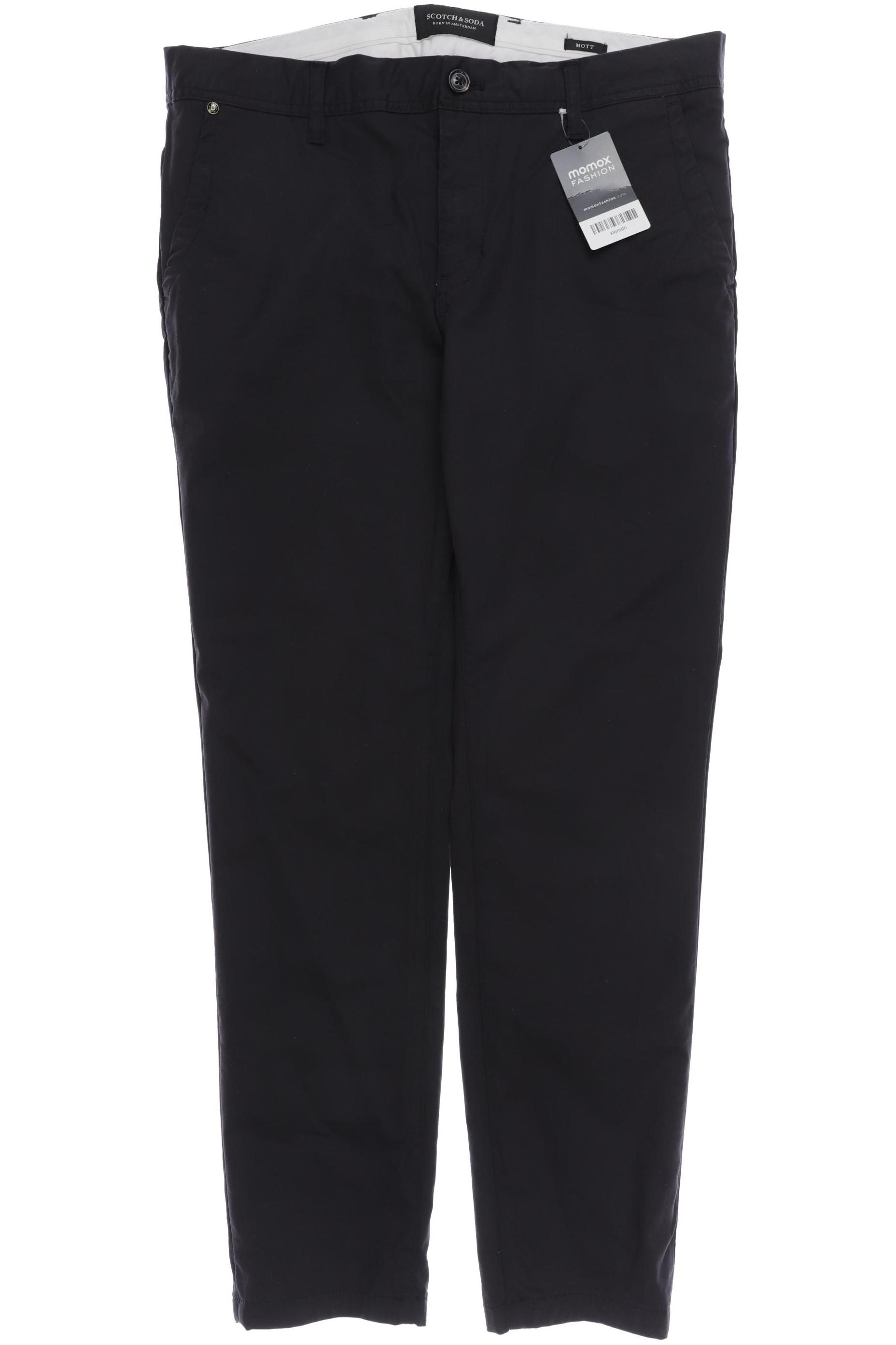 

Scotch & Soda Herren Stoffhose, schwarz