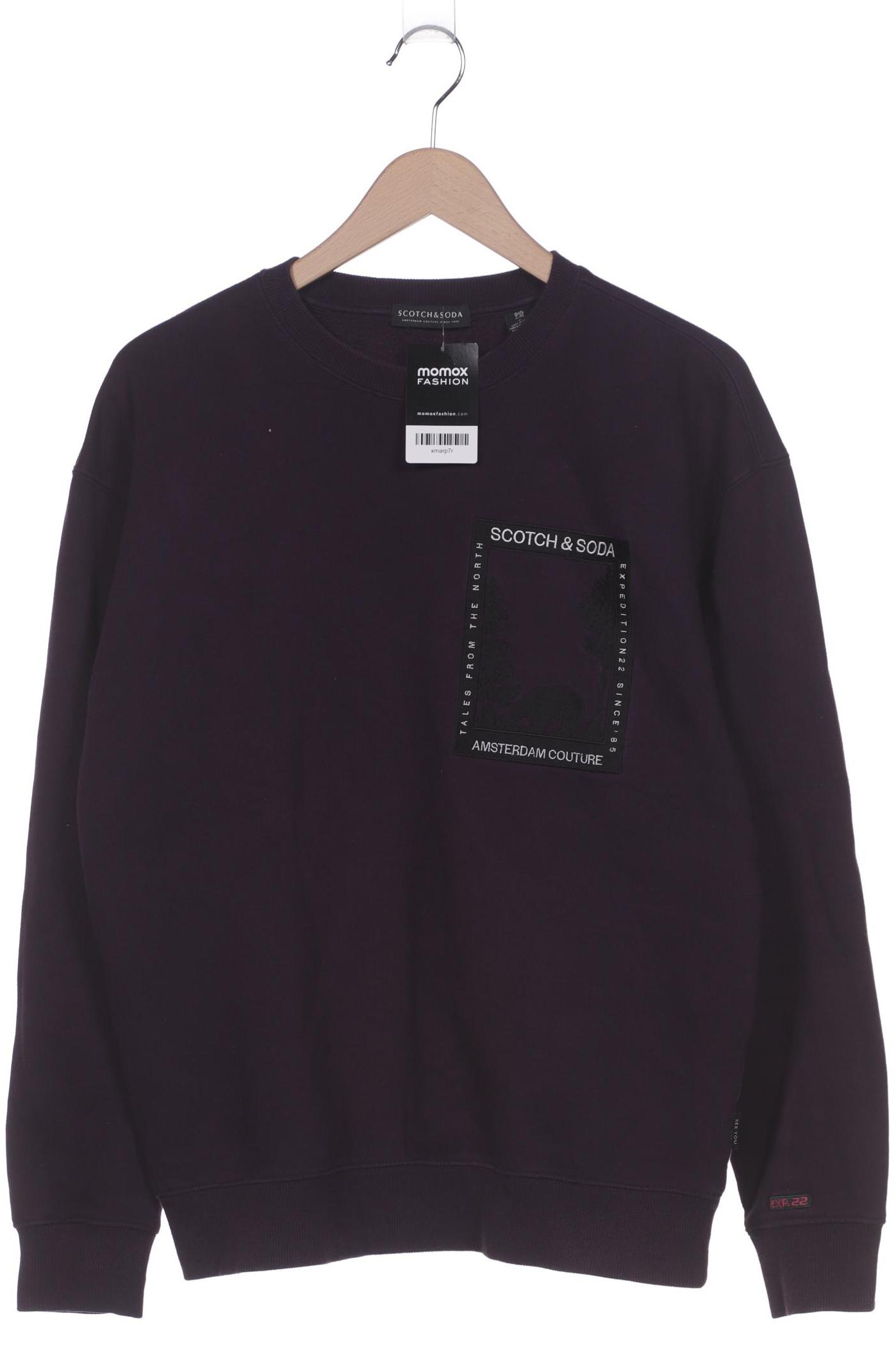 

Scotch & Soda Herren Sweatshirt, flieder, Gr. 52