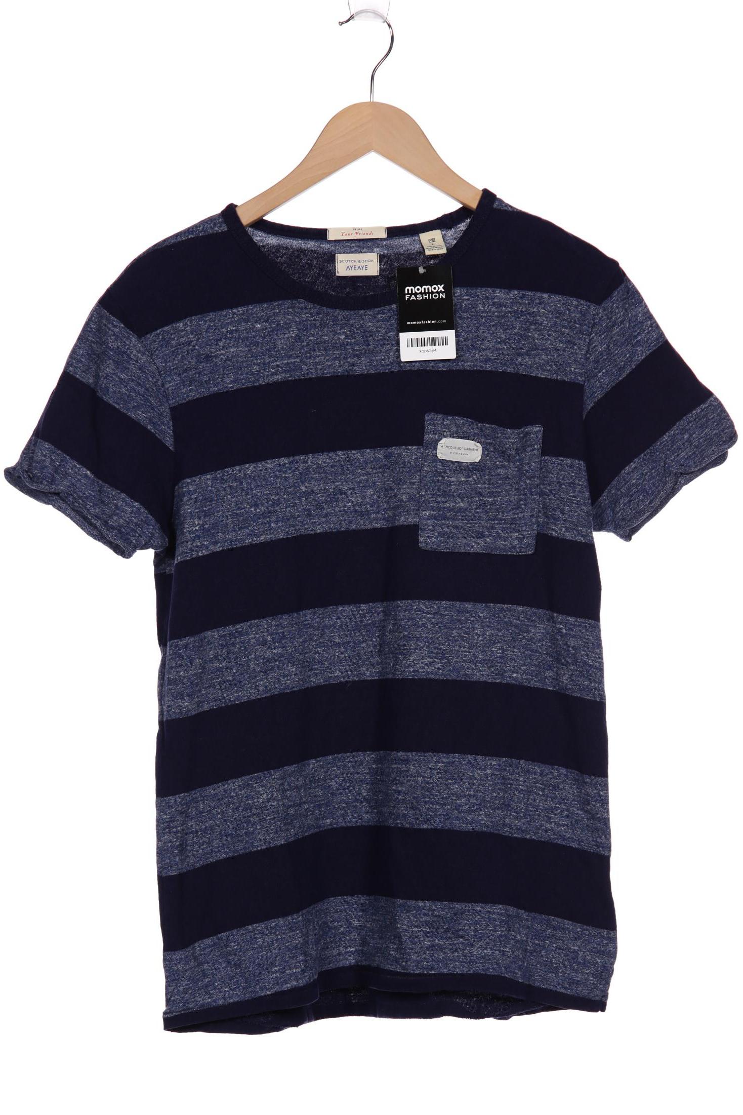 

Scotch & Soda Herren T-Shirt, blau