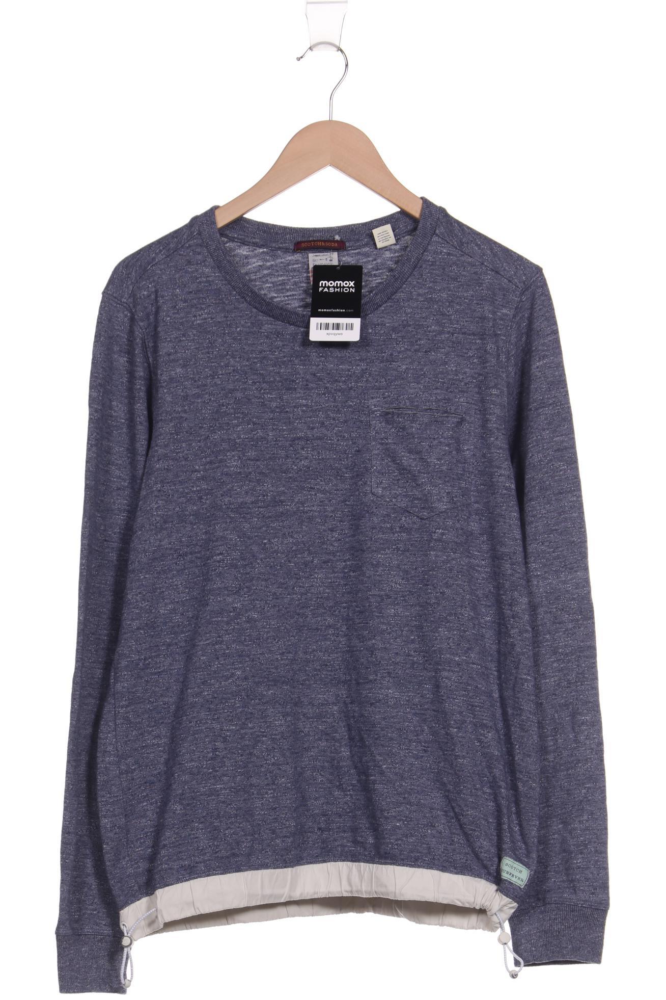 

Scotch & Soda Herren Sweatshirt, blau, Gr. 48