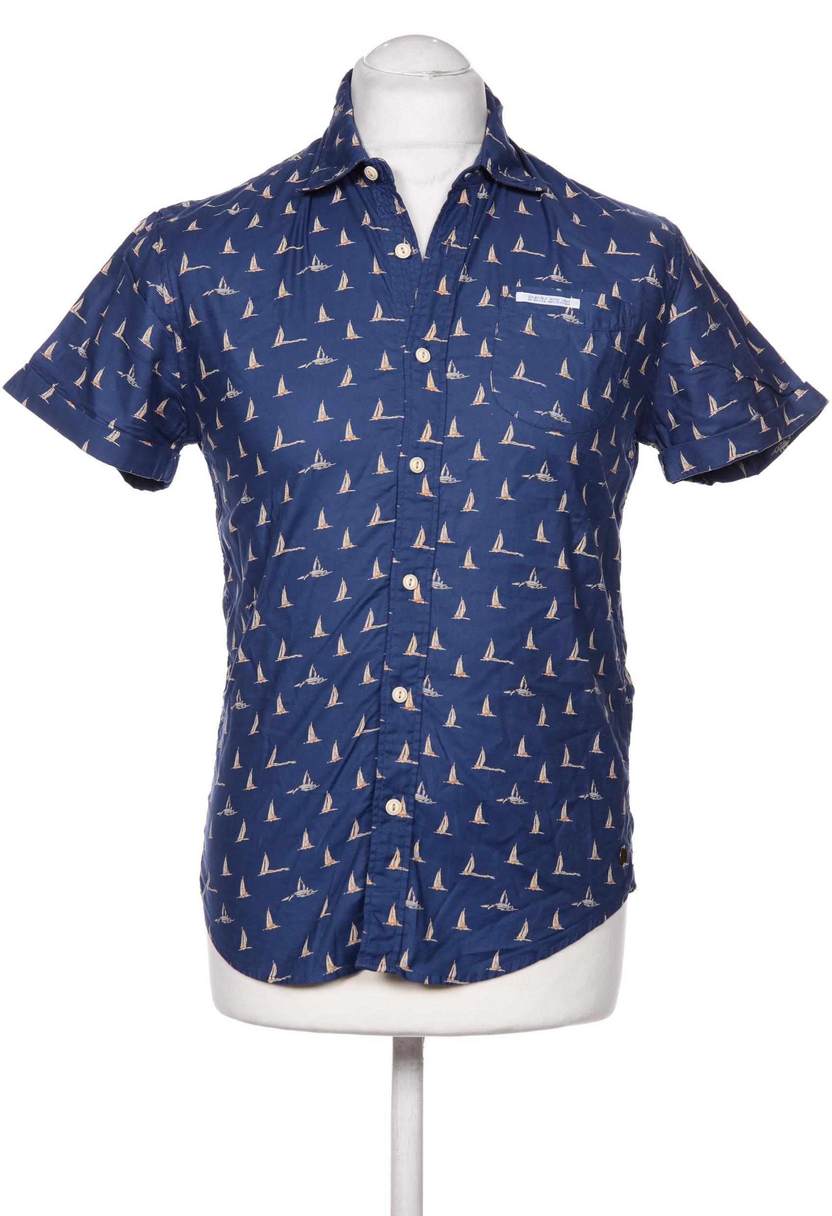 

Scotch & Soda Herren Hemd, blau, Gr. 46