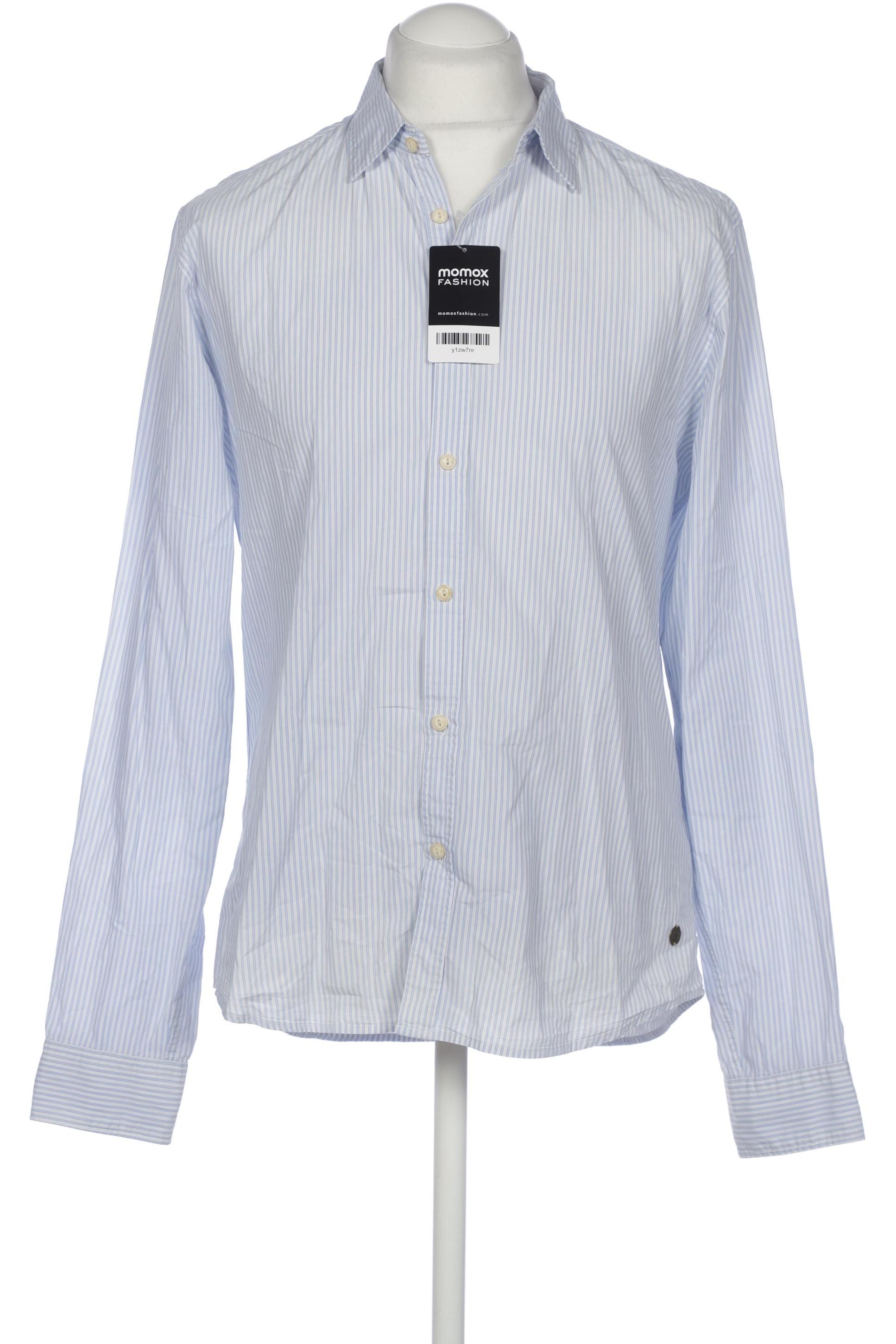 

Scotch & Soda Herren Hemd, blau, Gr. 52