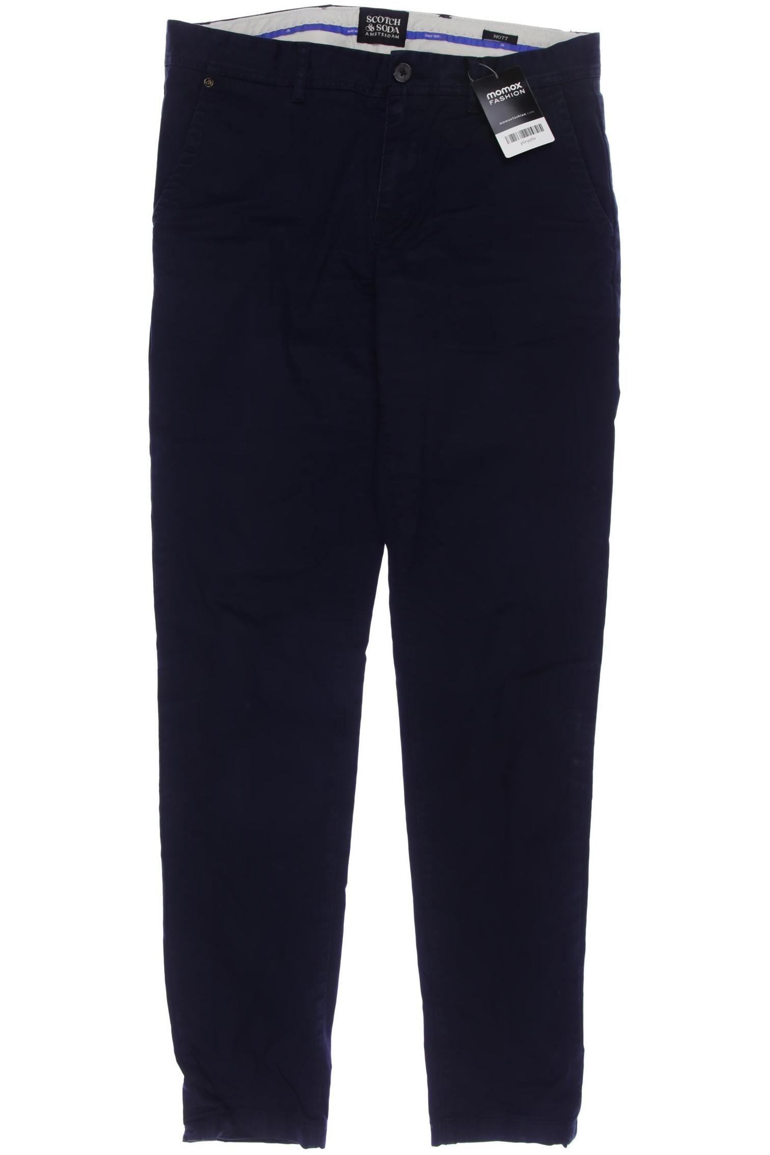 

Scotch & Soda Herren Stoffhose, marineblau, Gr. 30