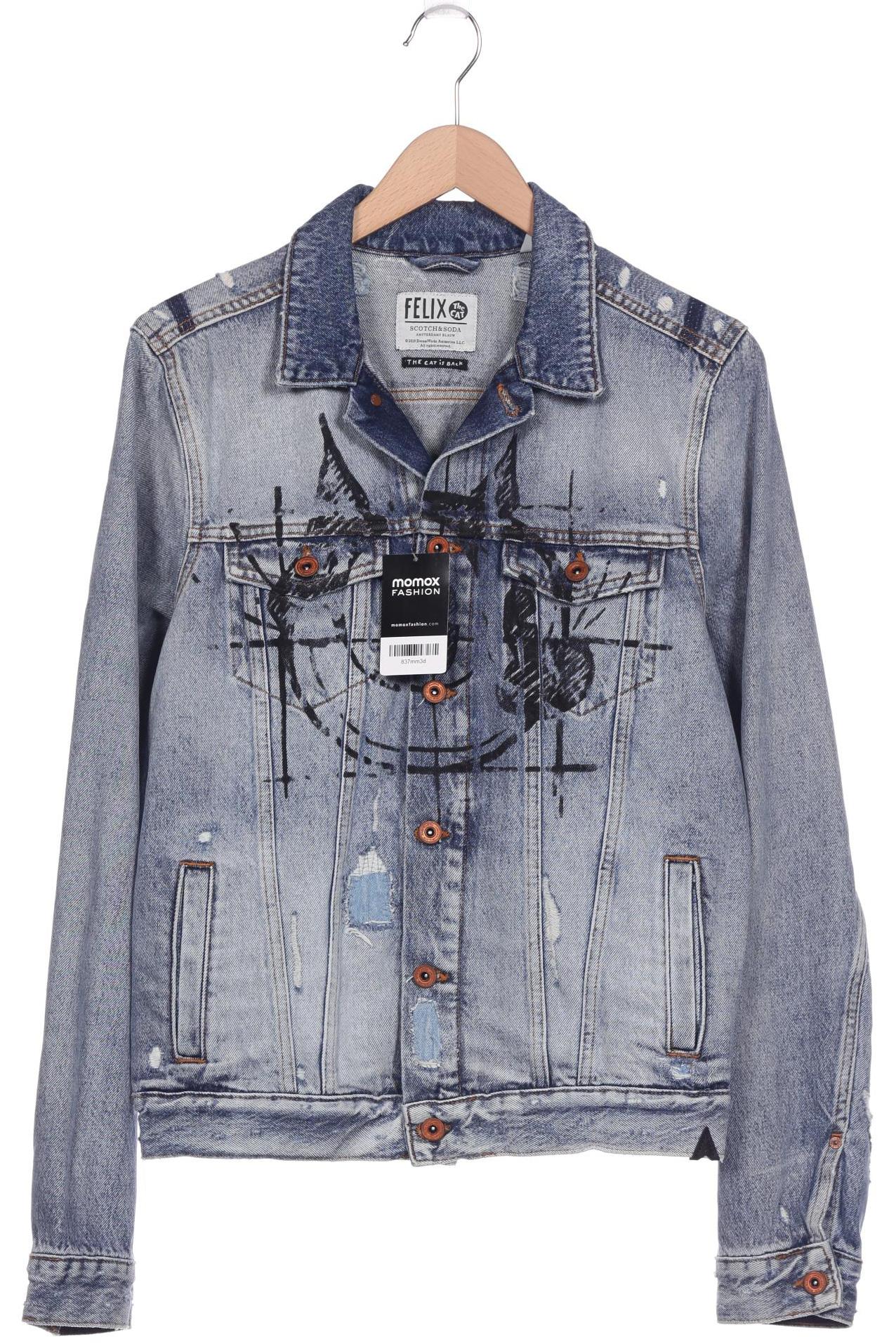 

Scotch & Soda Herren Jacke, blau, Gr. 48
