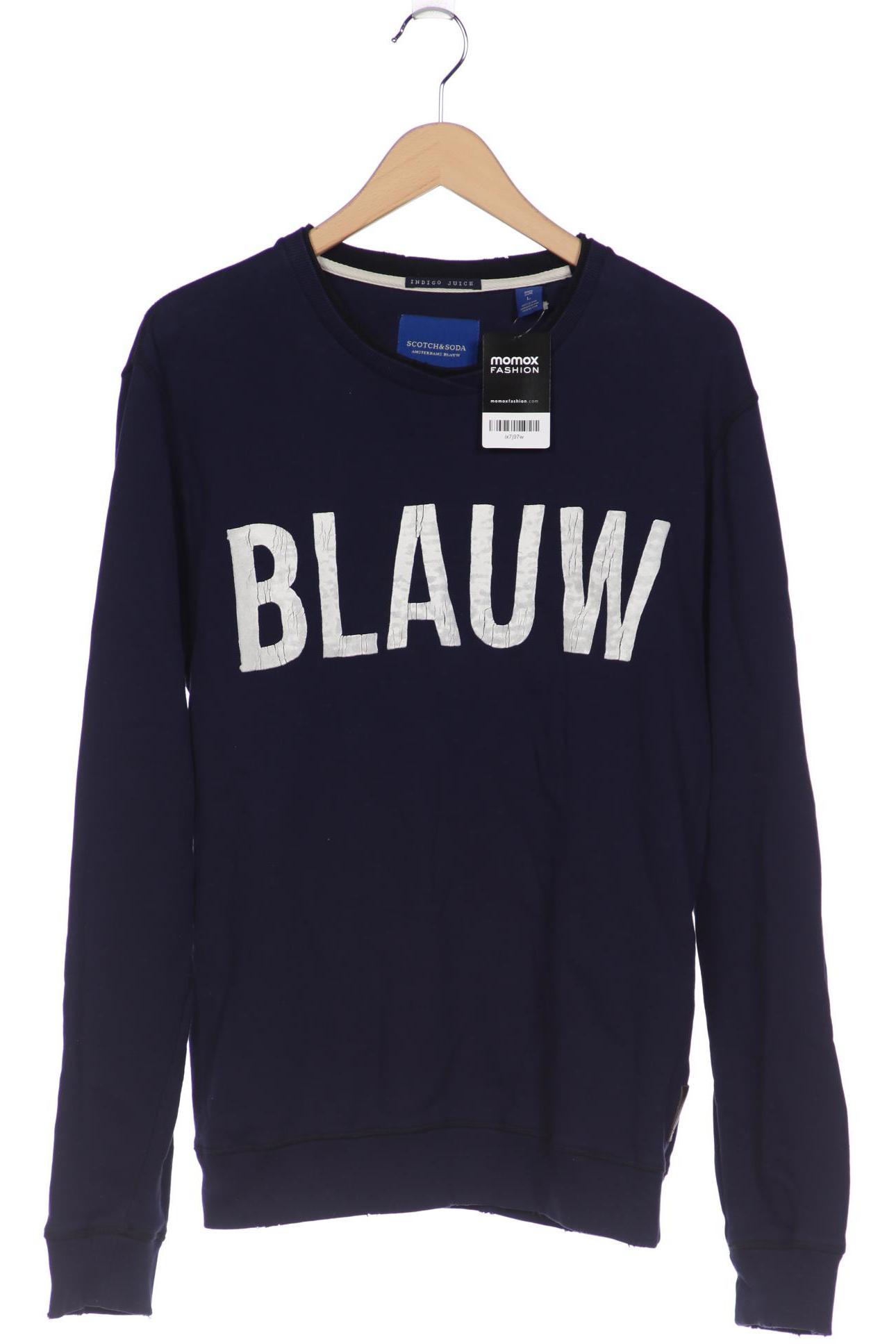 

Scotch & Soda Herren Sweatshirt, marineblau