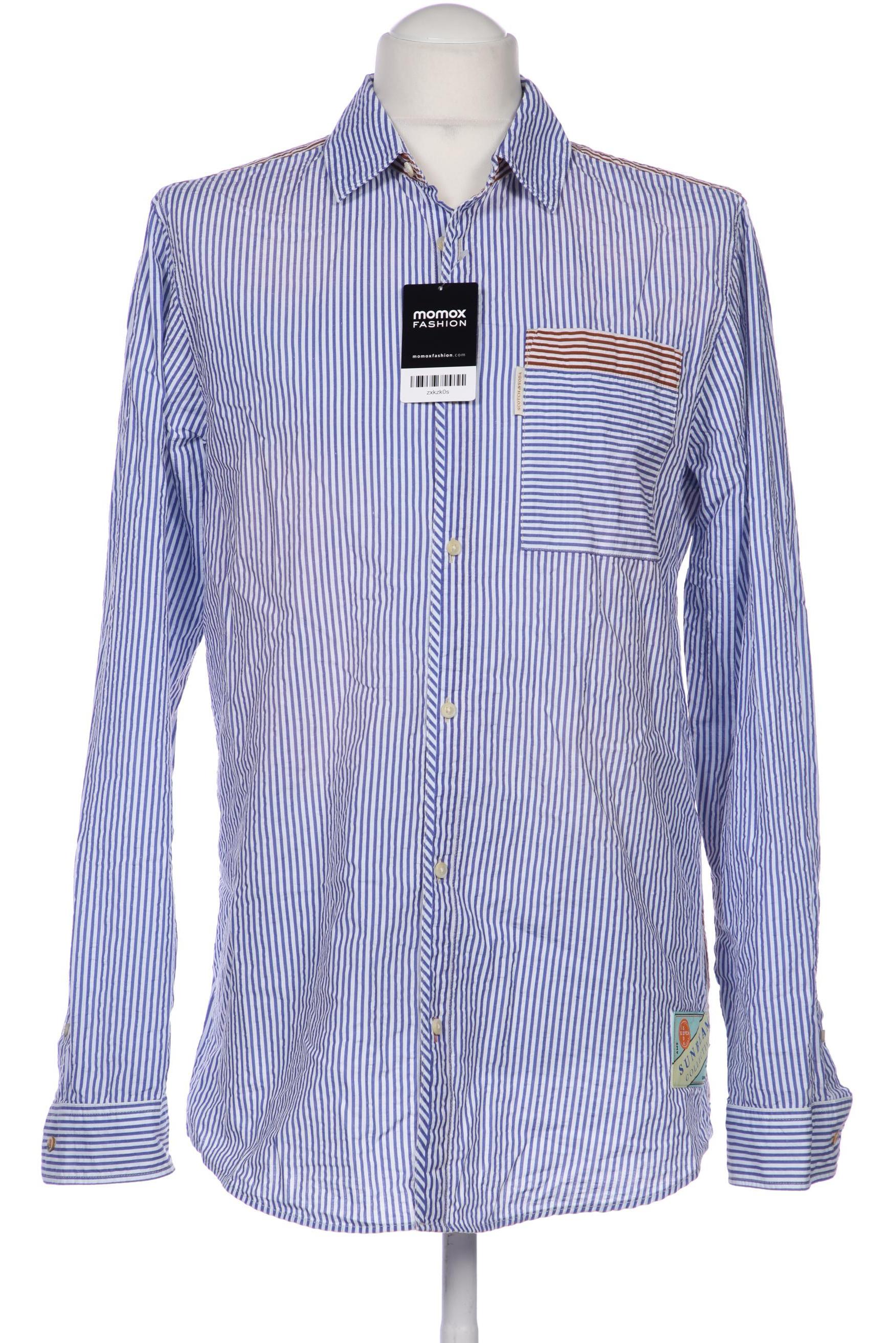 

Scotch & Soda Herren Hemd, blau, Gr. 52