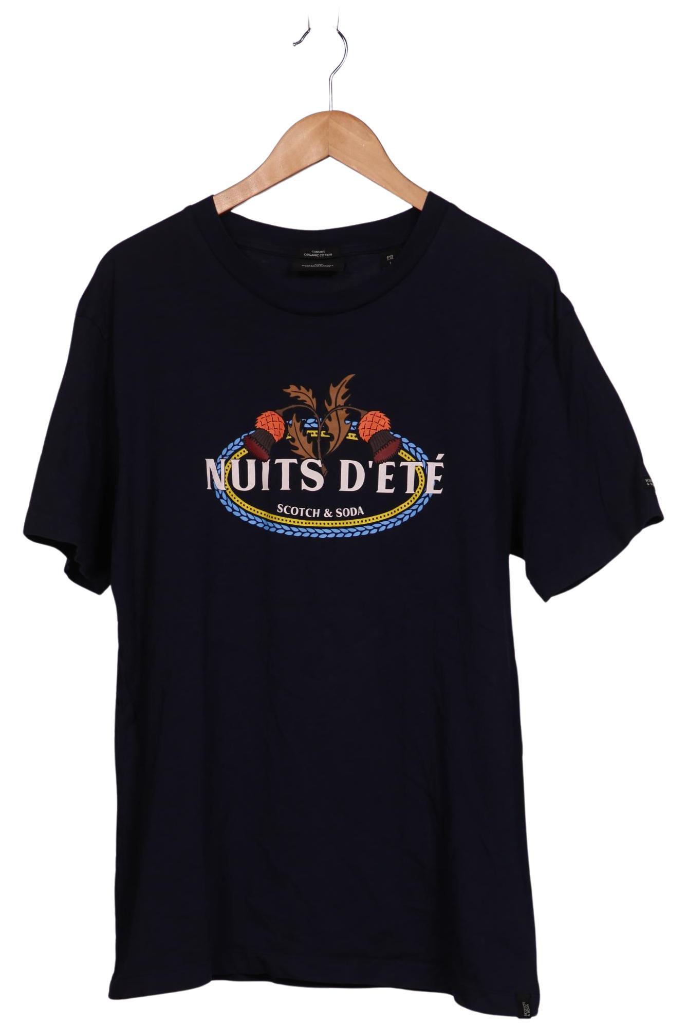 

Scotch & Soda Herren T-Shirt, marineblau, Gr. 52