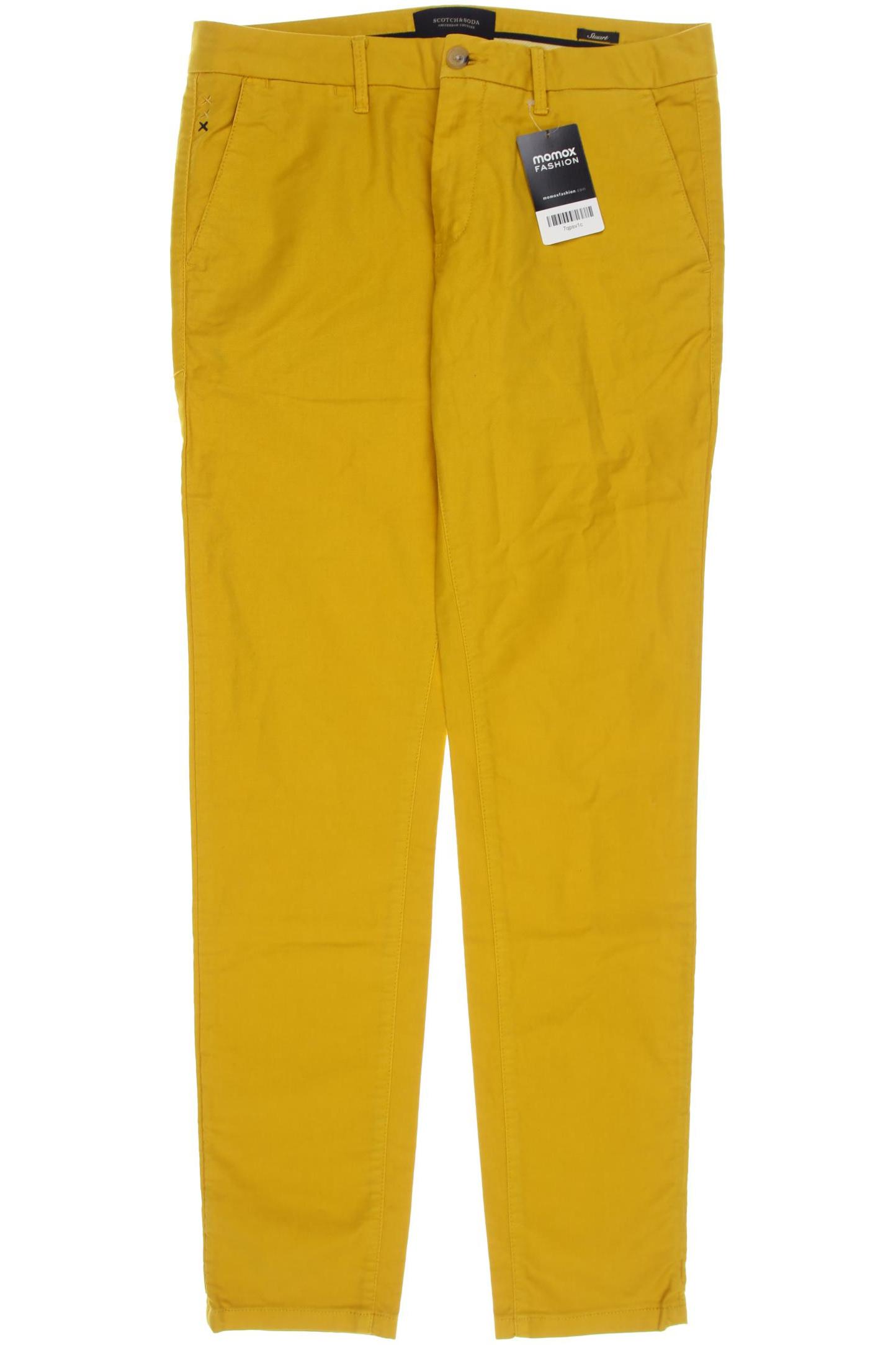 

Scotch & Soda Herren Stoffhose, gelb, Gr. 30