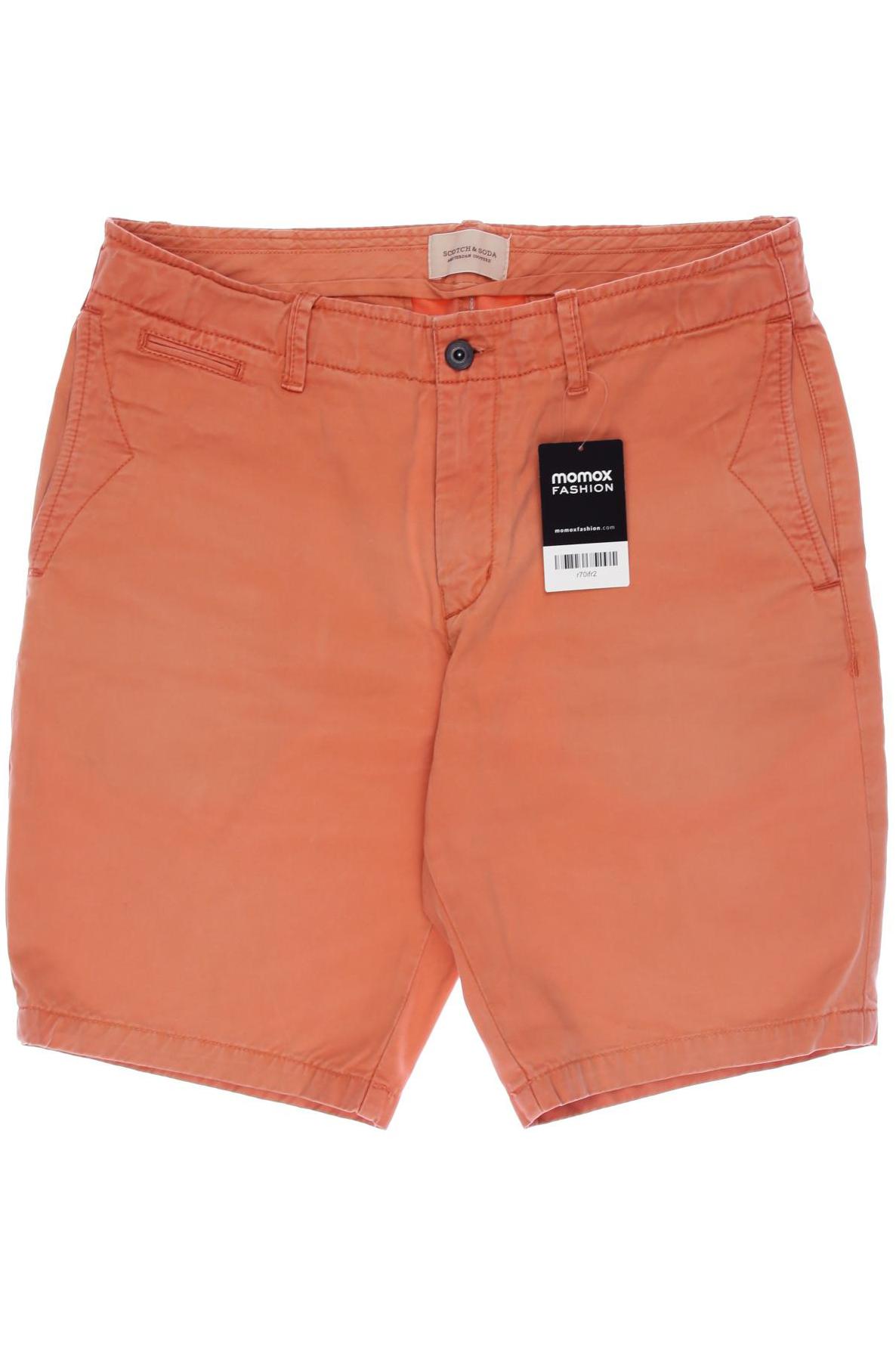 

Scotch & Soda Herren Shorts, orange, Gr. 30
