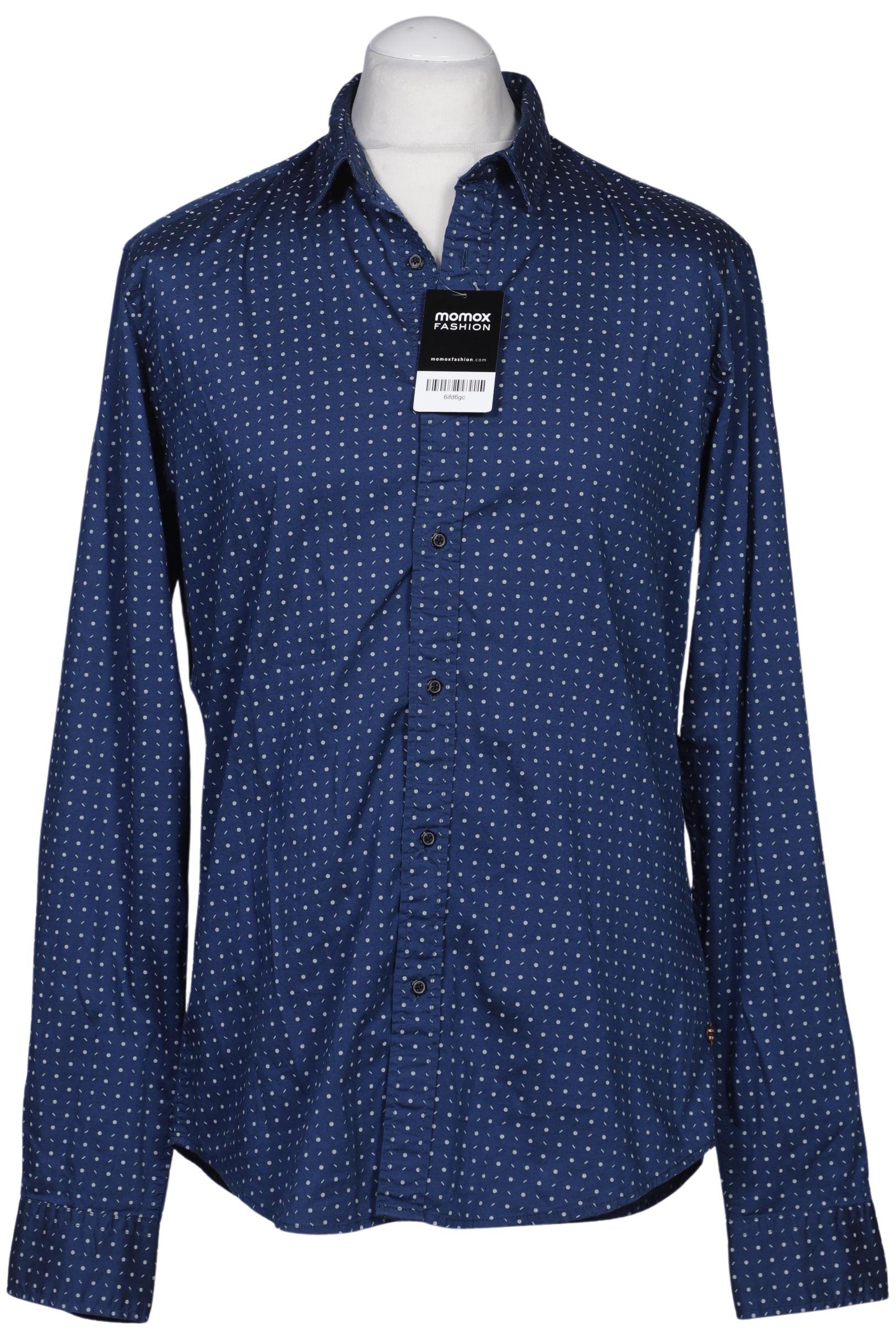 

Scotch & Soda Herren Hemd, marineblau, Gr. 52