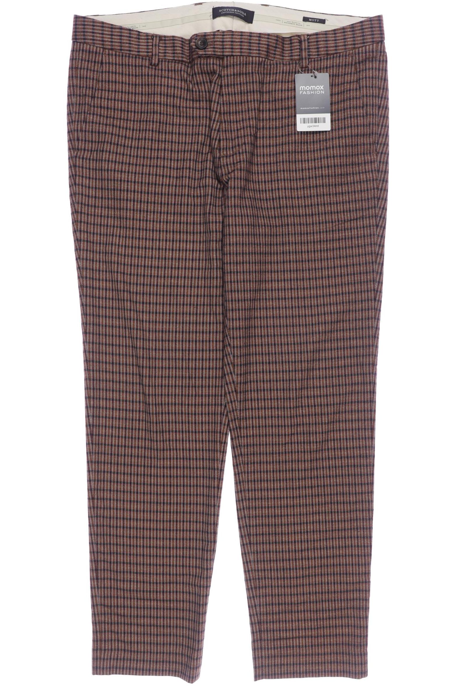 

Scotch & Soda Herren Stoffhose, braun, Gr. 34