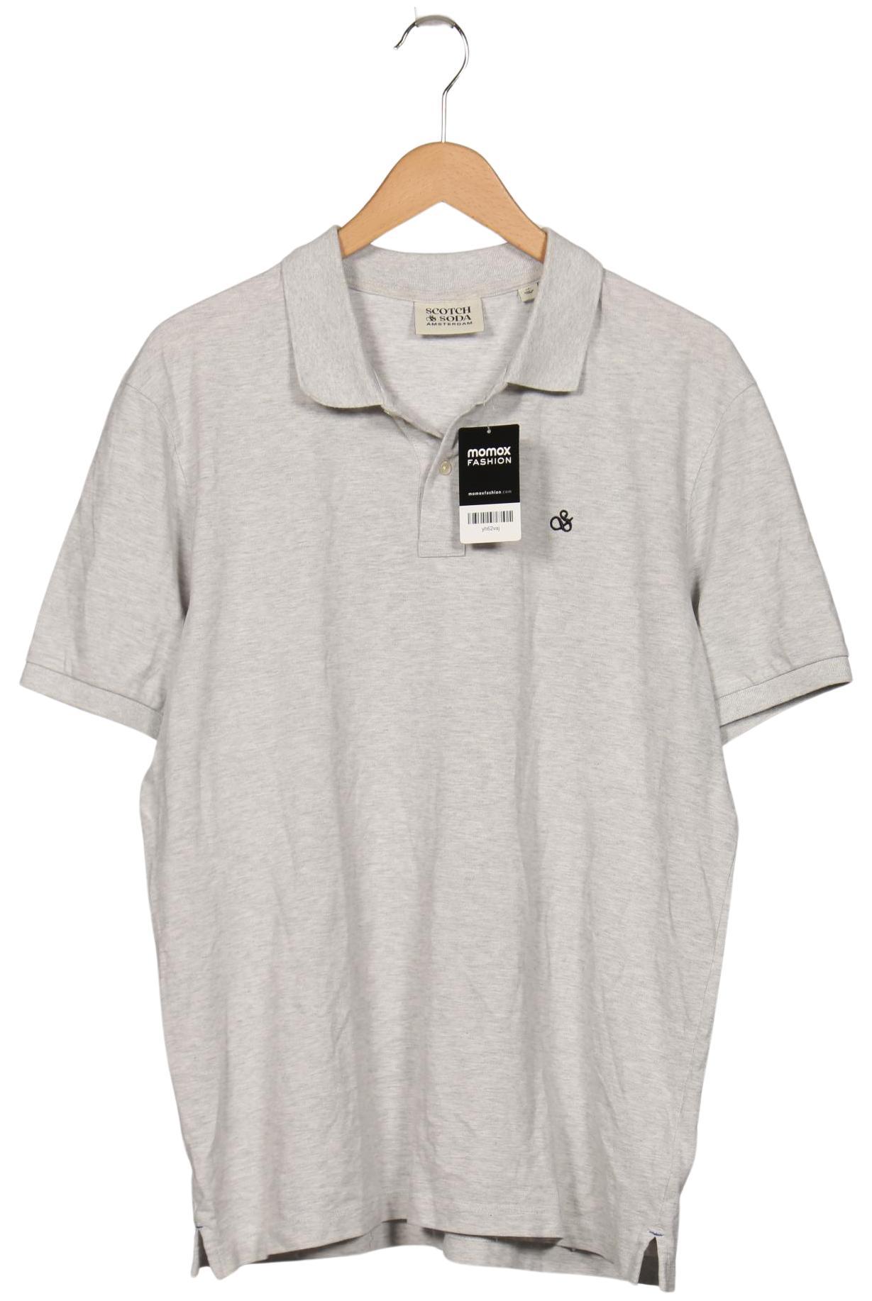 

Scotch & Soda Herren Poloshirt, grau, Gr. 54